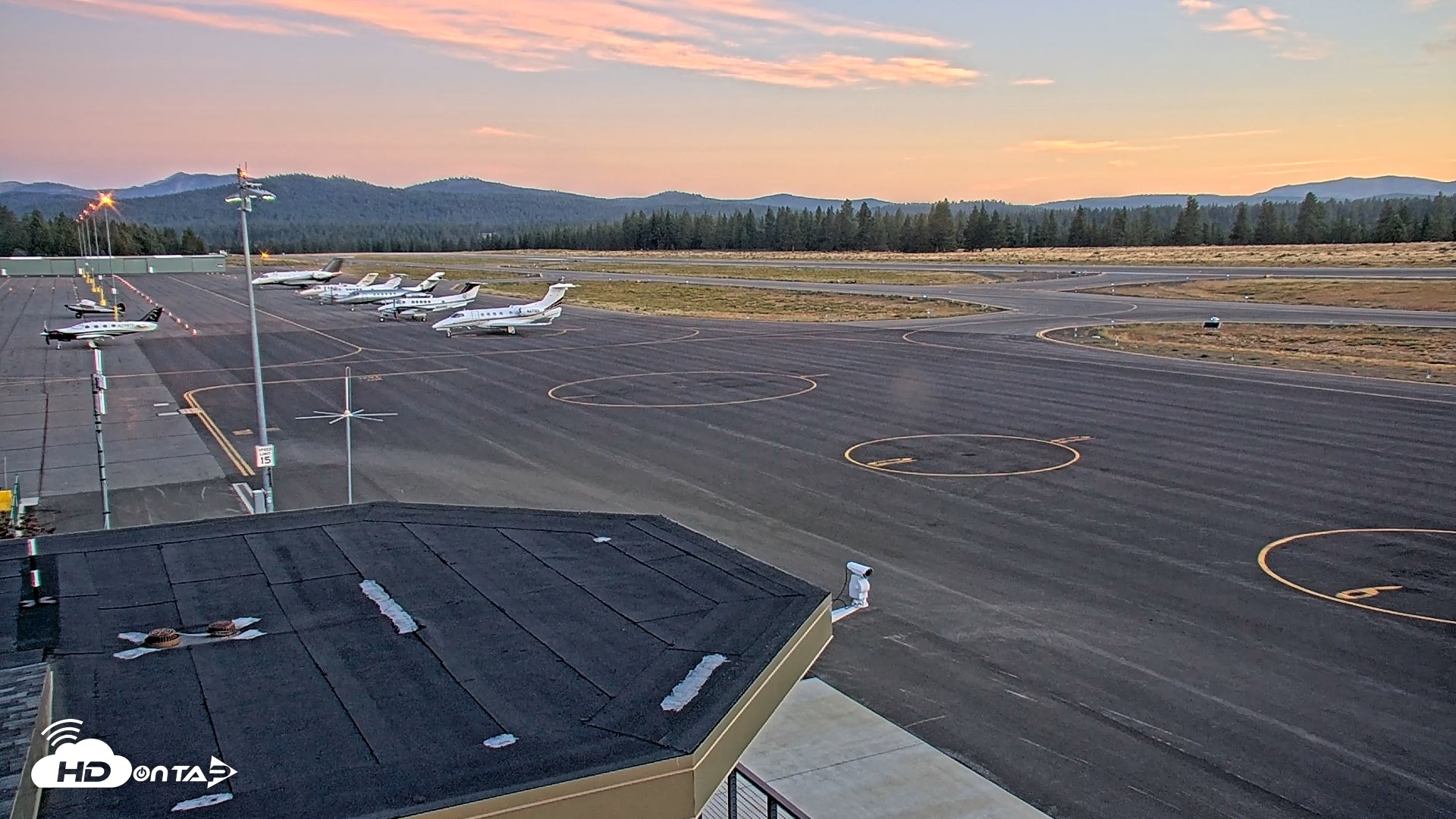 Snapshot of Truckee Tahoe Airport Live Webcam taken Aug 19, 2026, 6:10am PDT