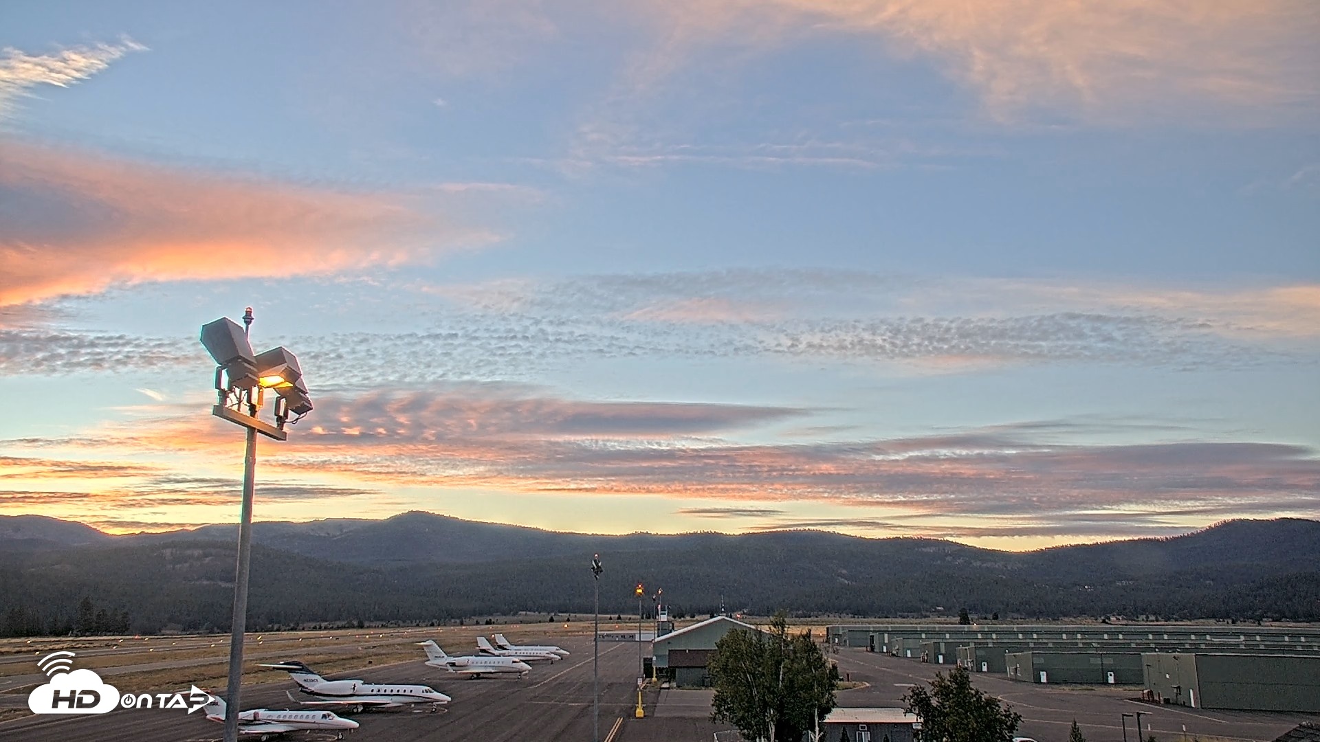 Snapshot of Truckee Tahoe Airport Live Webcam taken Aug 18, 2026, 6:15am PDT