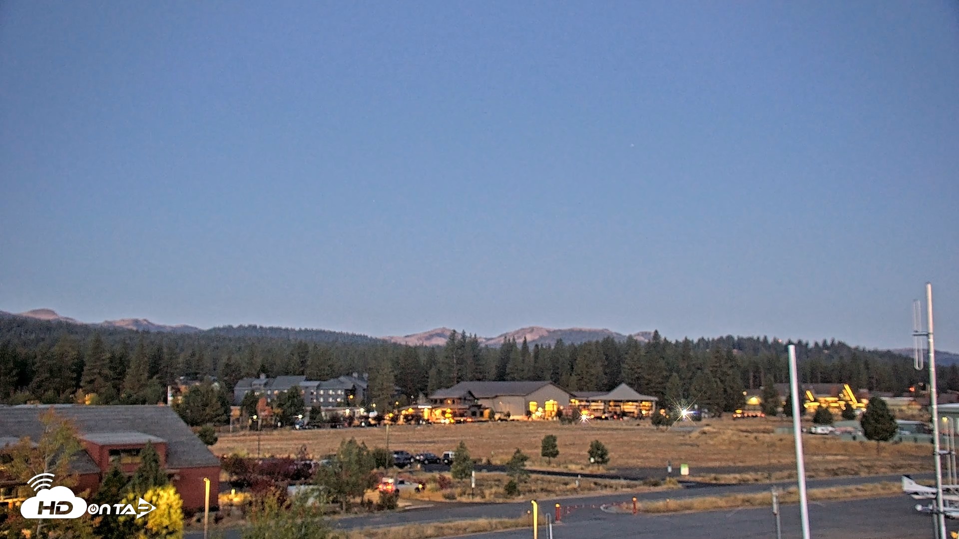 Snapshot of Truckee Tahoe Airport Live Webcam taken Sep 29, 2026, 6:33am PDT