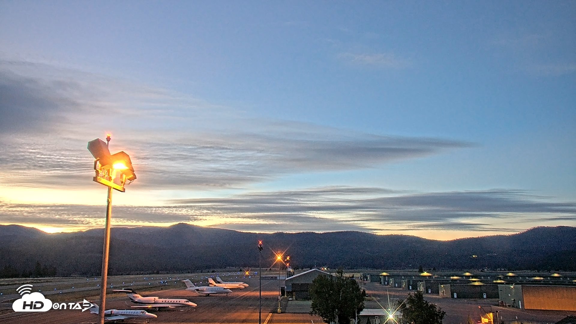 Snapshot of Truckee Tahoe Airport Live Webcam taken Aug 18, 2026, 5:52am PDT