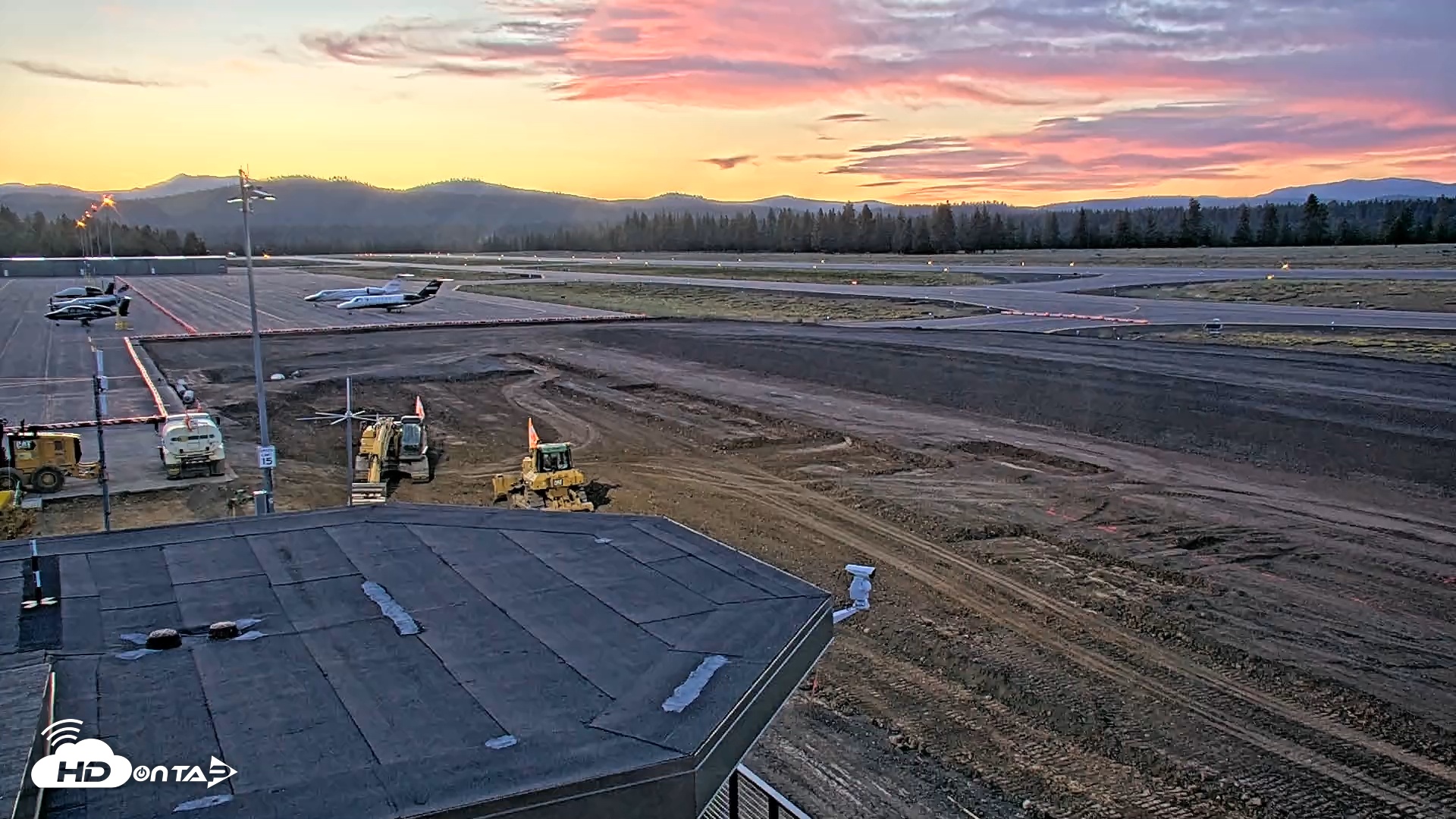 Snapshot of Truckee Tahoe Airport Live Webcam taken Jun 14, 2025, 8:38pm PDT