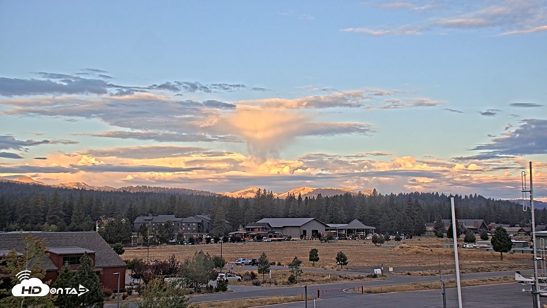 Snapshot of Truckee Tahoe Airport Live Webcam taken Sep 10, 2026, 6:53am PDT