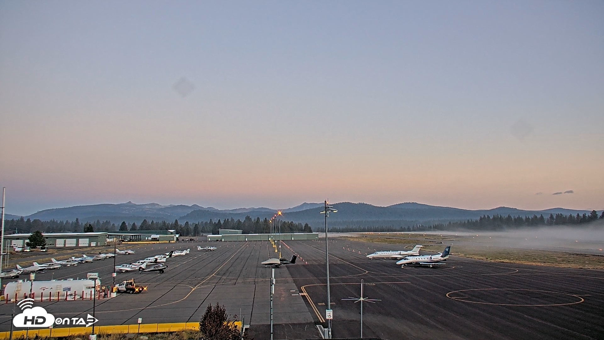Snapshot of Truckee Tahoe Airport Live Webcam taken Aug 29, 2026, 6:21am PDT