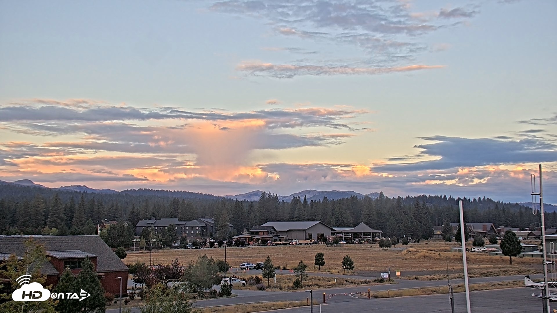 Snapshot of Truckee Tahoe Airport Live Webcam taken Sep 10, 2026, 6:47am PDT