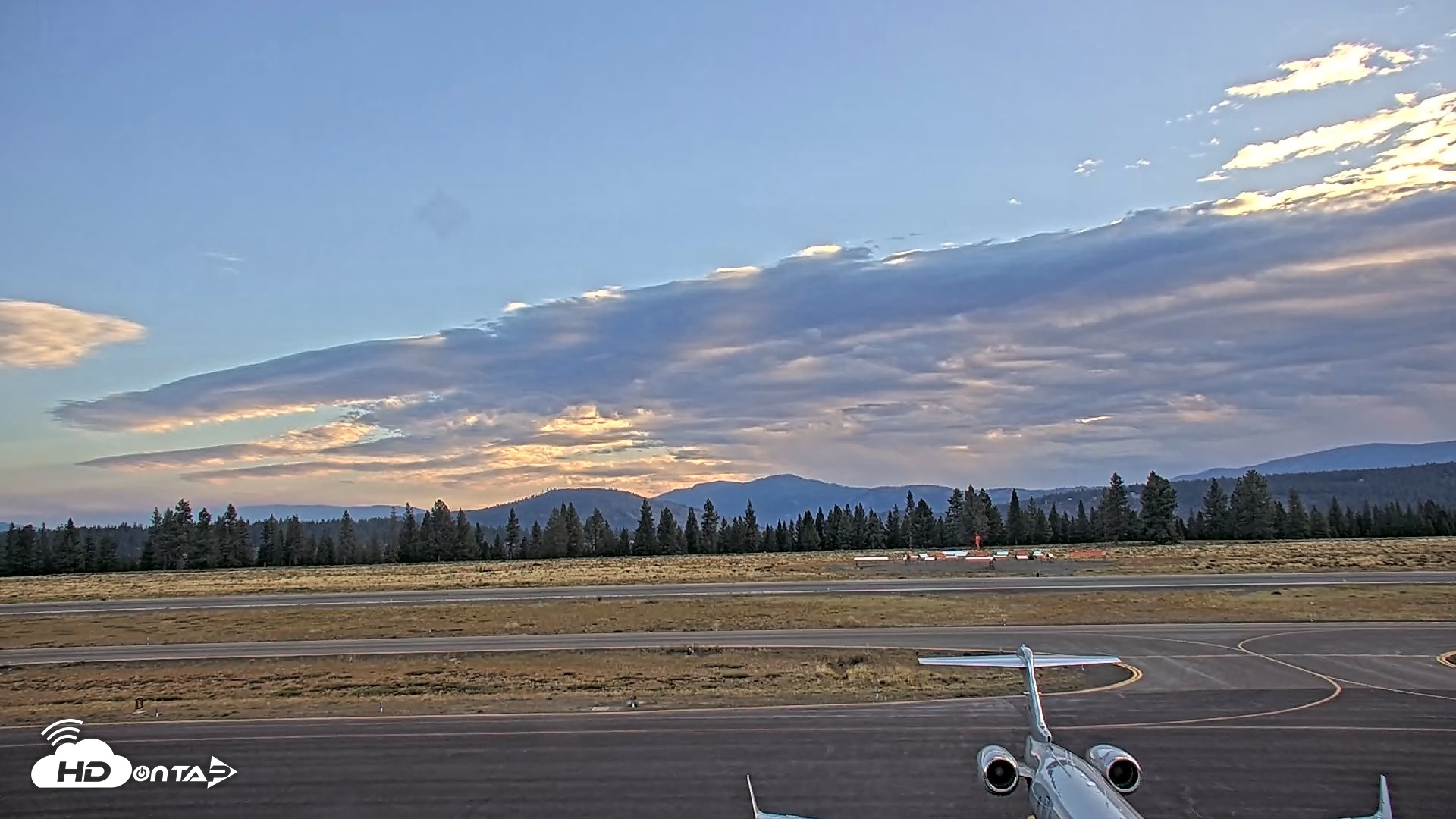 Snapshot of Truckee Tahoe Airport Live Webcam taken Aug 22, 2026, 7:06am PDT