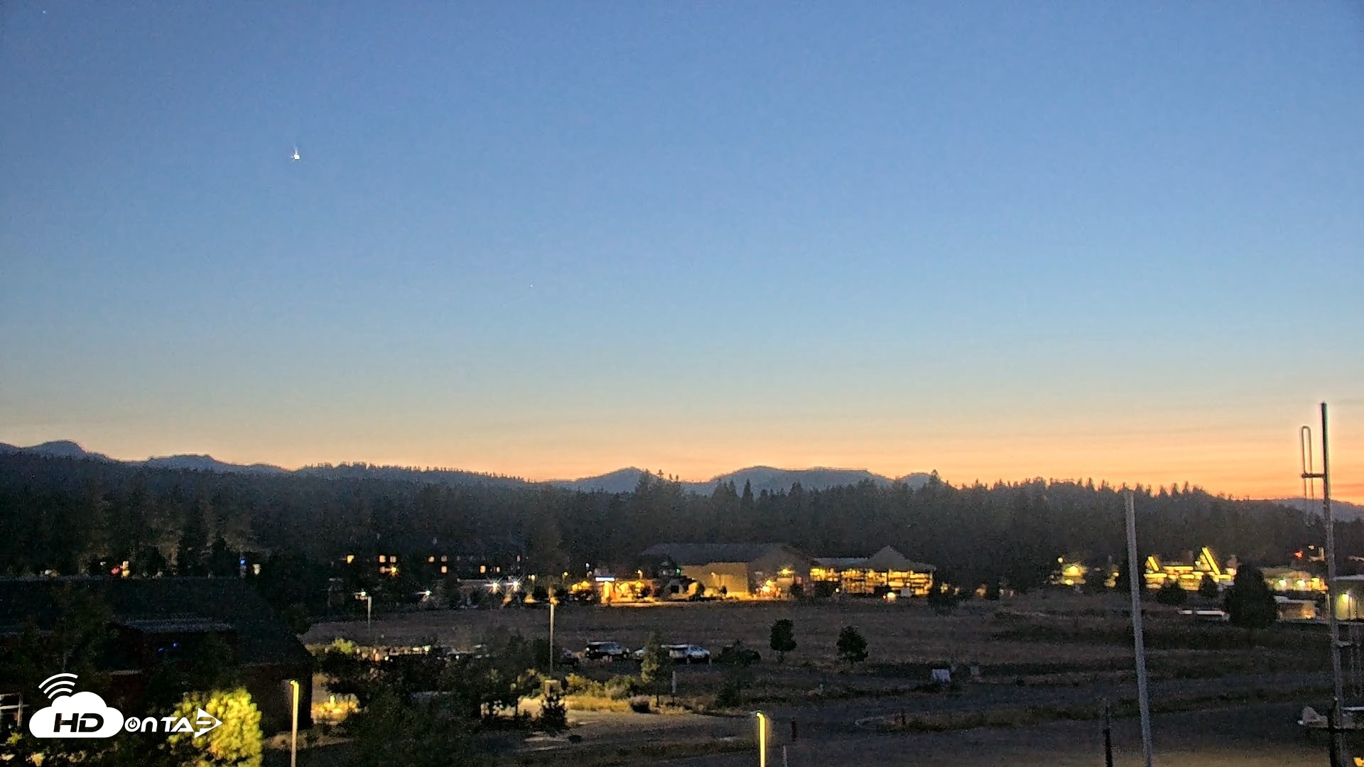 Snapshot of Truckee Tahoe Airport Live Webcam taken Aug 24, 2026, 8:20pm PDT