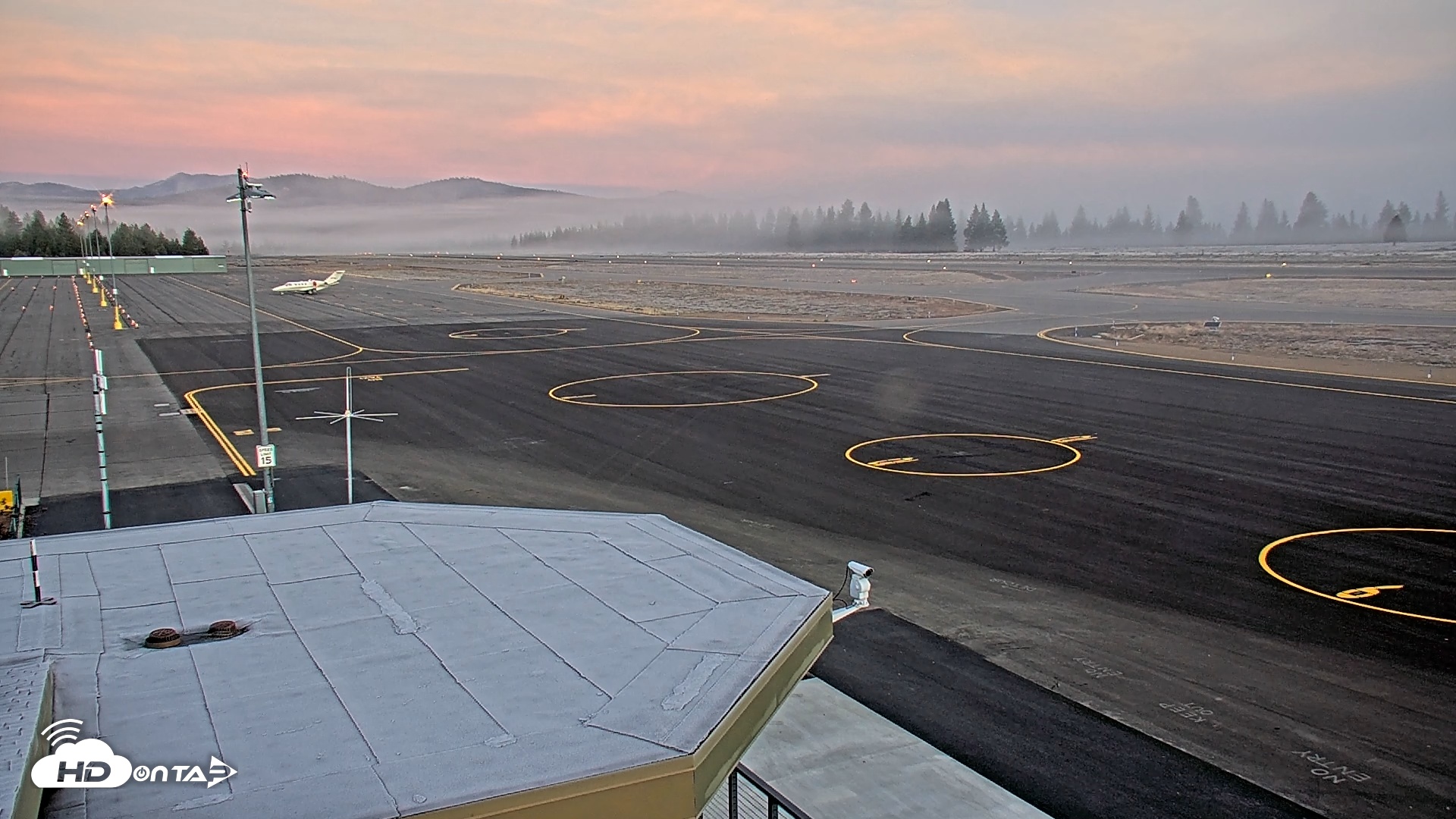 Snapshot of Truckee Tahoe Airport Live Webcam taken Oct 24, 2025, 7:16am PDT