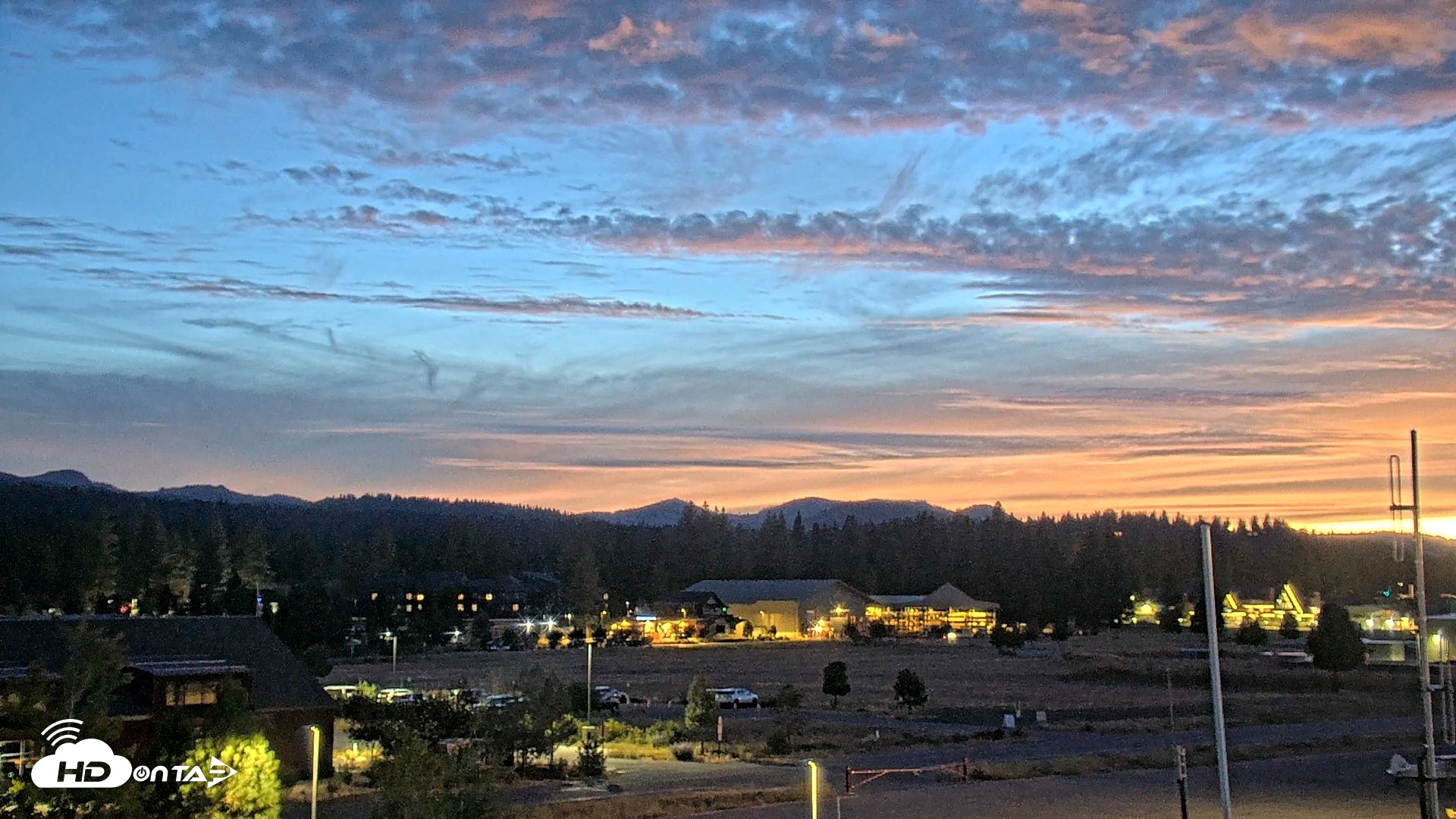Snapshot of Truckee Tahoe Airport Live Webcam taken Aug 17, 2026, 8:27pm PDT