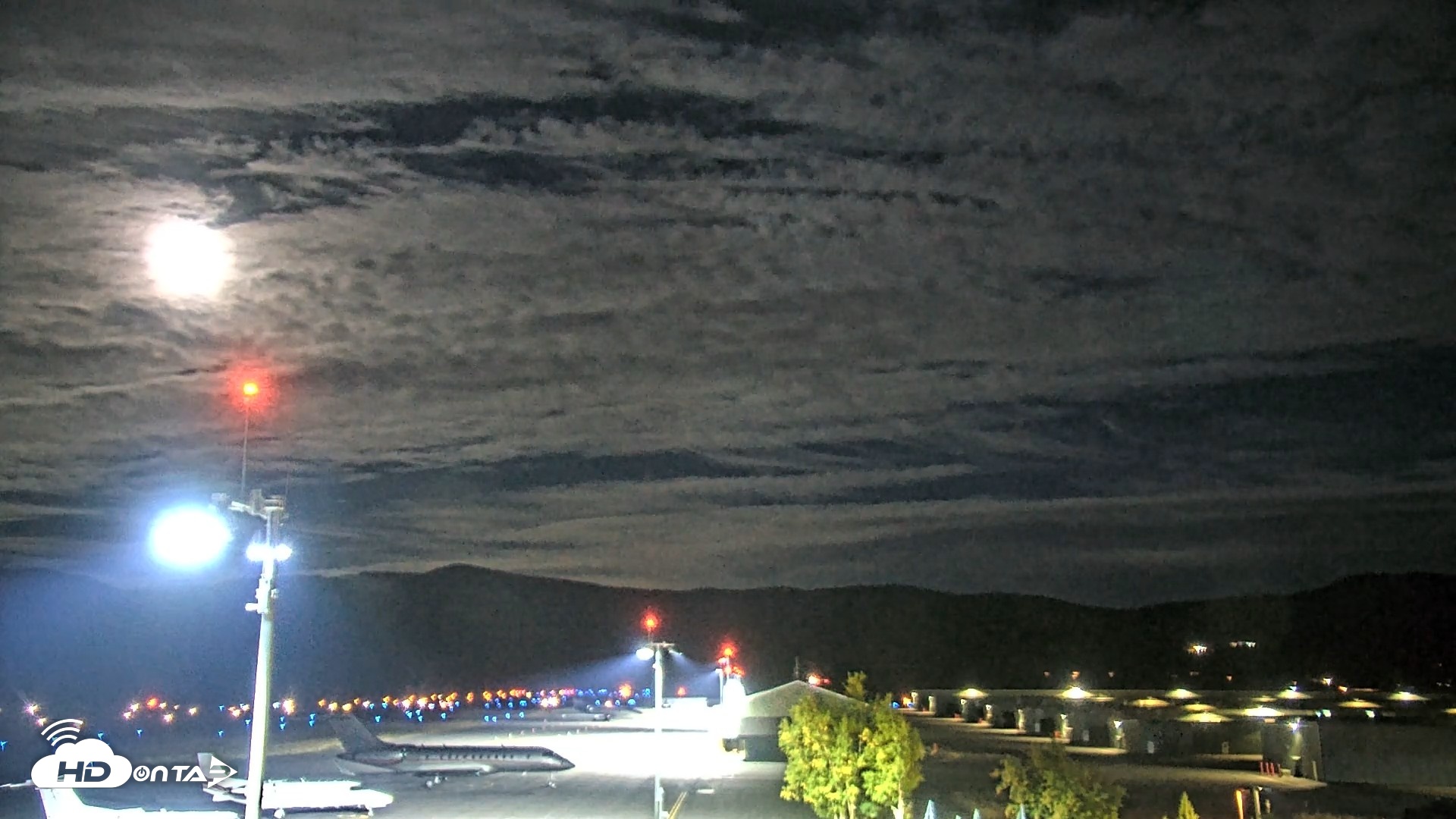 Snapshot of Truckee Tahoe Airport Live Webcam taken Sep 26, 2026, 8:17pm PDT