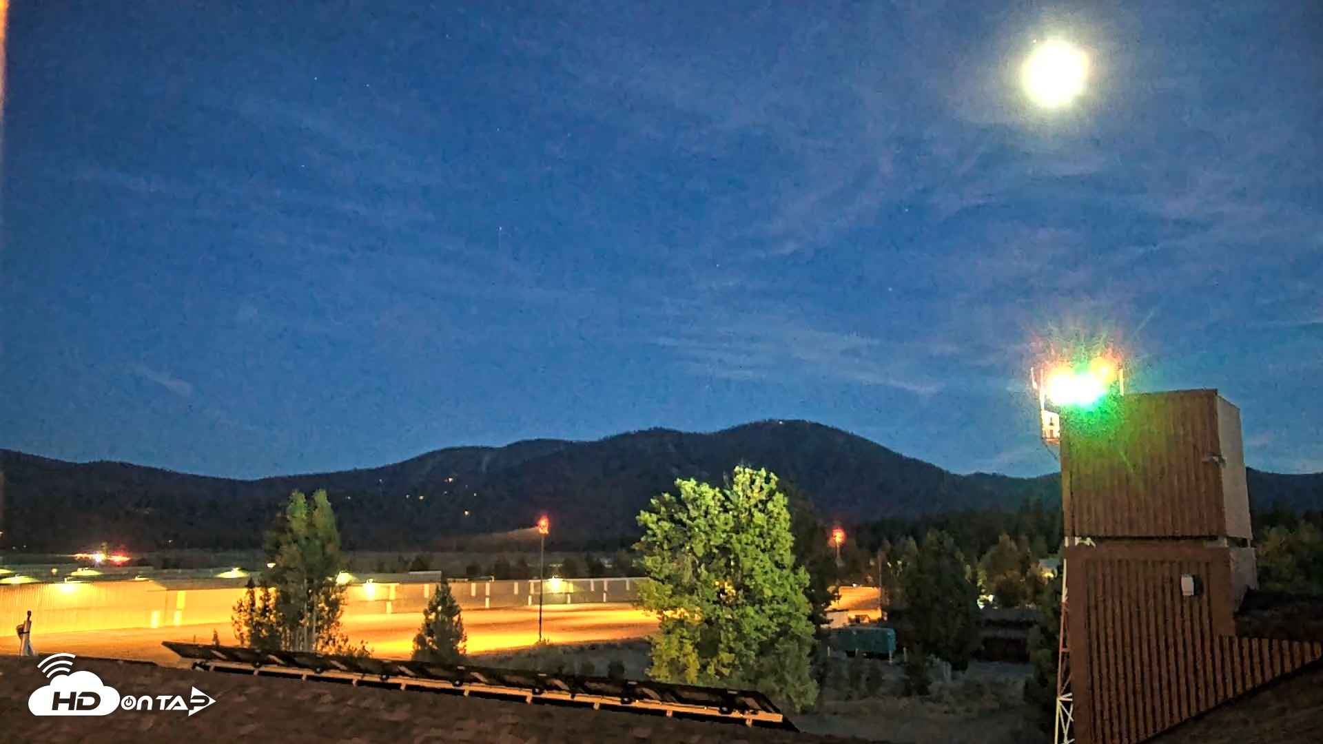 Snapshot of Truckee Tahoe Airport Live Webcam taken Aug 20, 2026, 8:31pm PDT