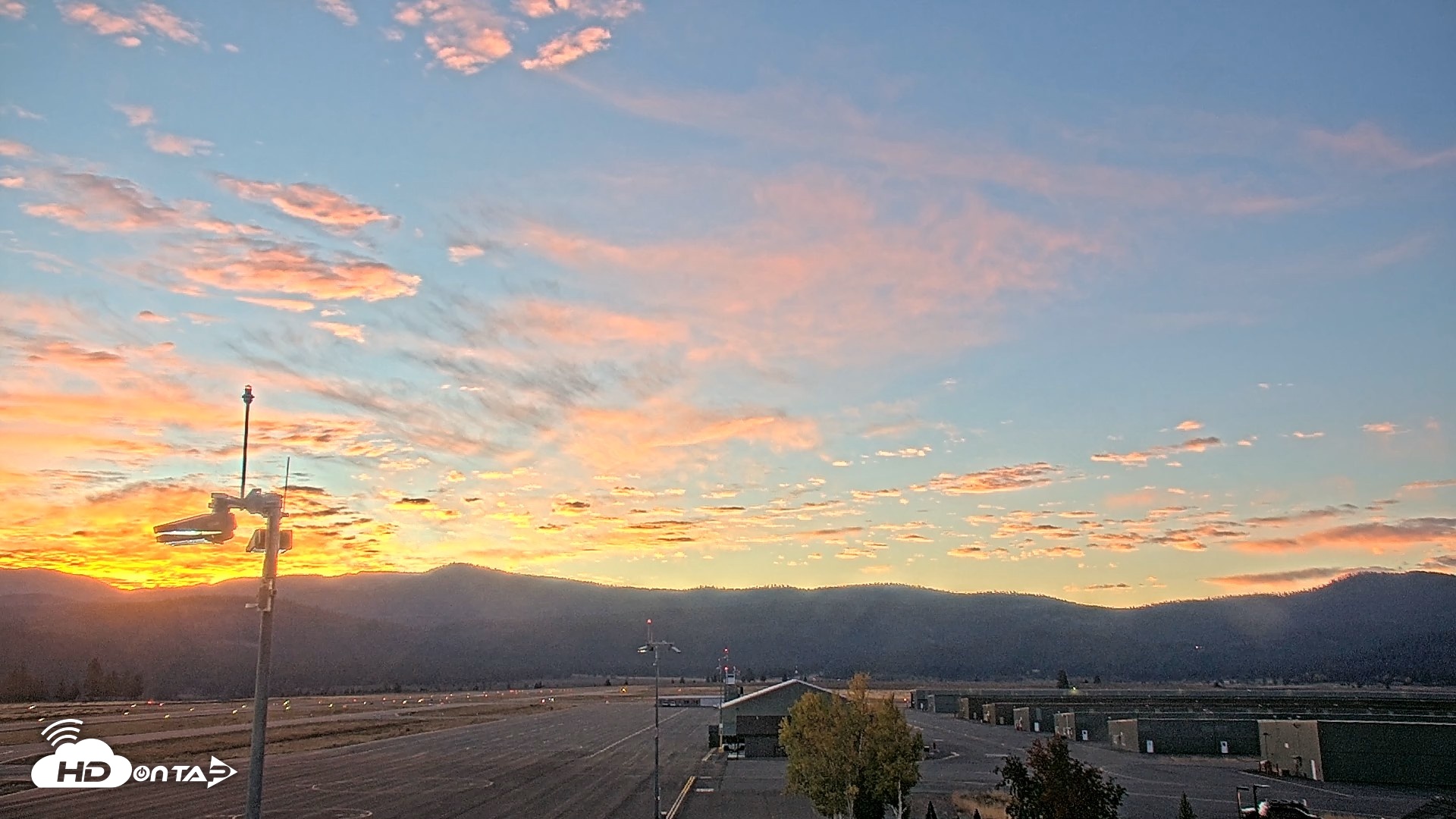 Snapshot of Truckee Tahoe Airport Live Webcam taken Oct 4, 2026, 6:51am PDT