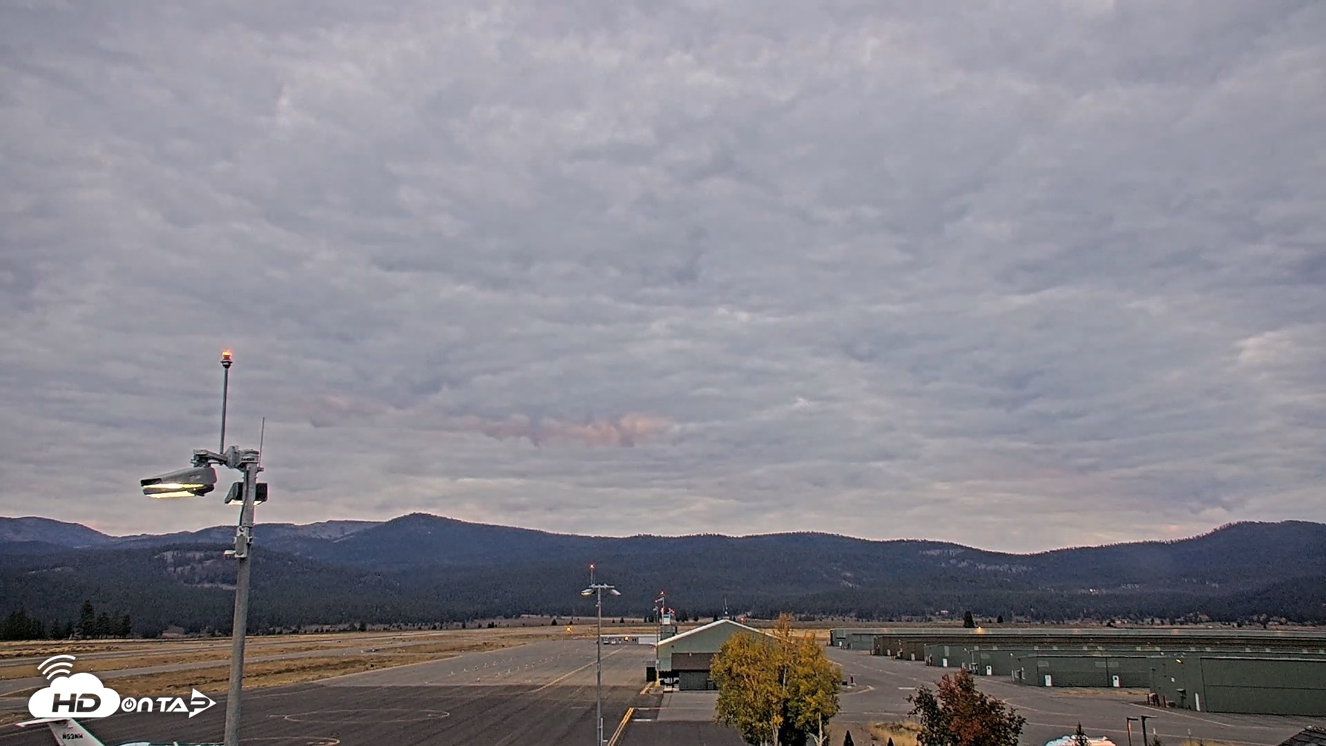 Snapshot of Truckee Tahoe Airport Live Webcam taken Oct 9, 2026, 7:07am PDT
