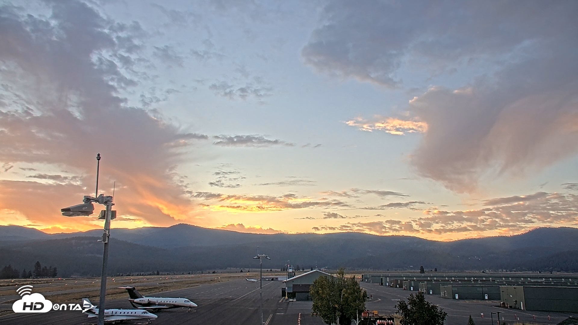 Snapshot of Truckee Tahoe Airport Live Webcam taken Sep 21, 2026, 6:52am PDT