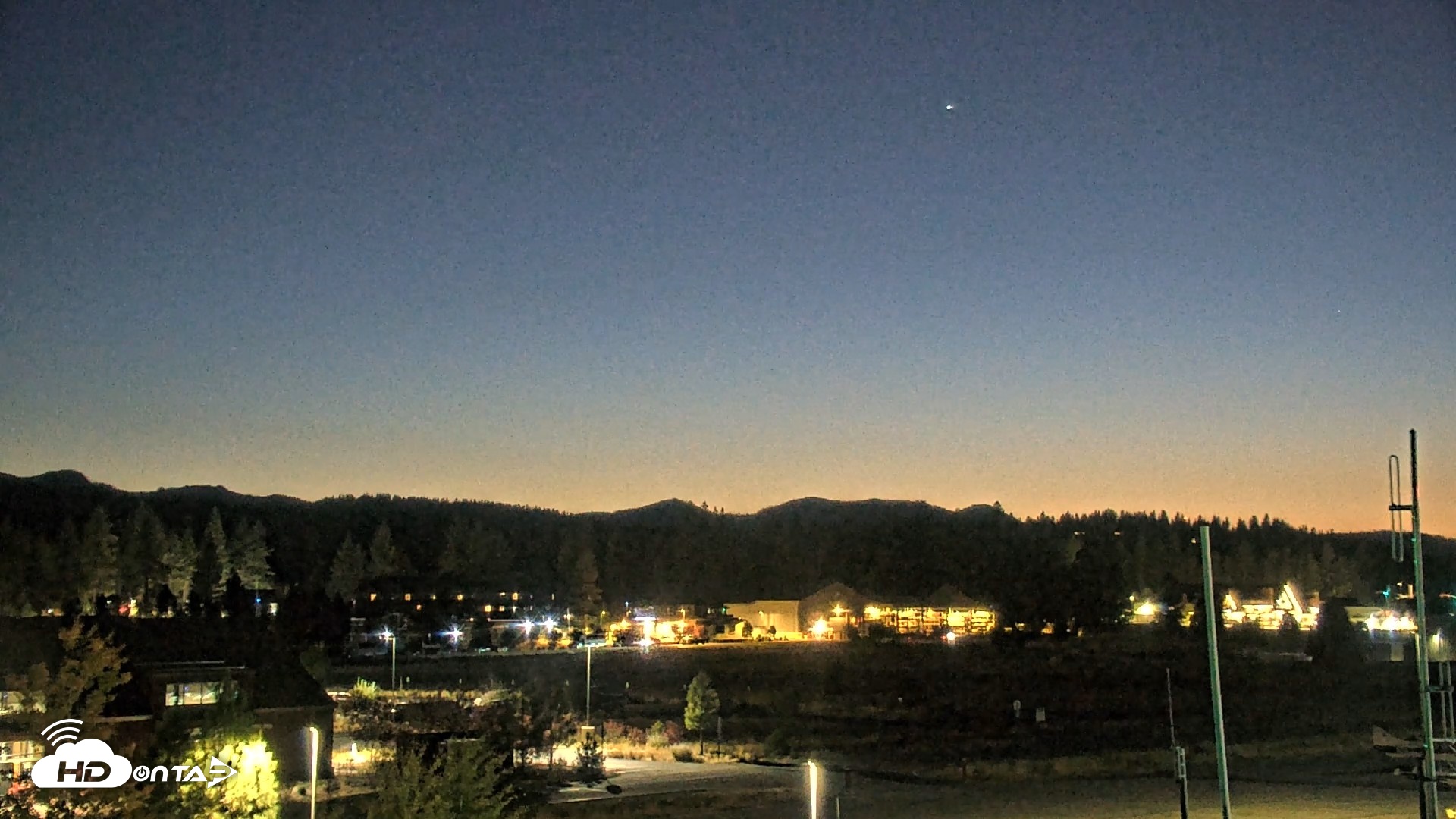 Snapshot of Truckee Tahoe Airport Live Webcam taken Oct 3, 2026, 7:30pm PDT
