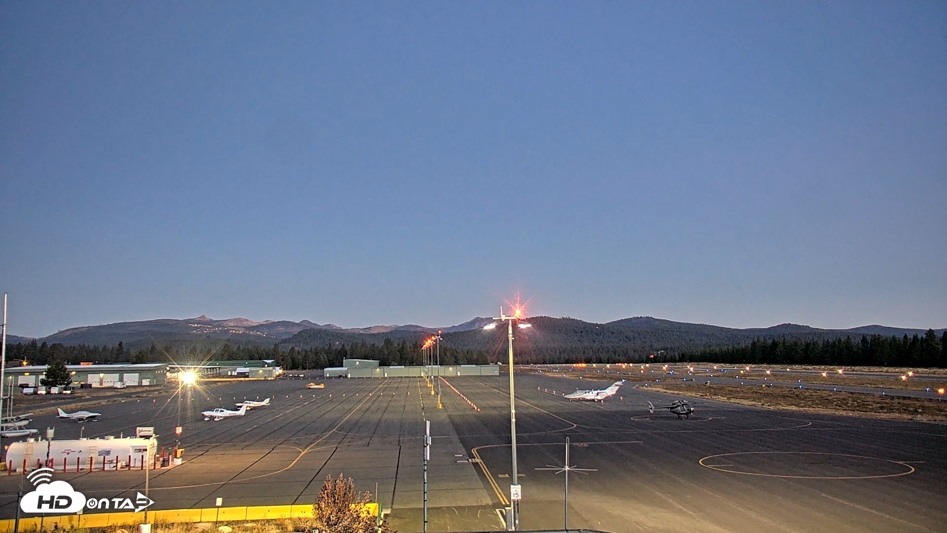 Snapshot of Truckee Tahoe Airport Live Webcam taken Sep 29, 2026, 6:32am PDT