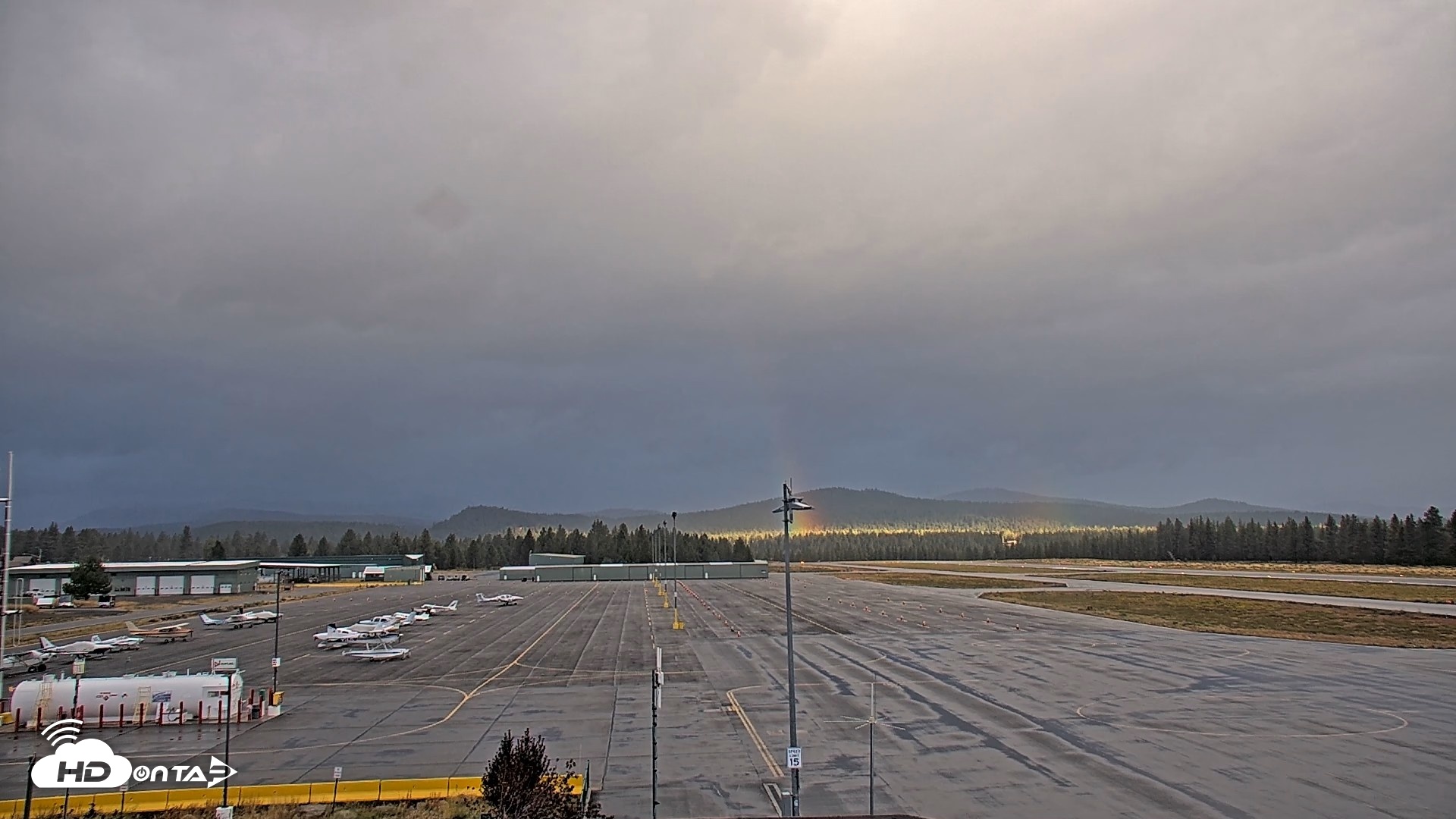 Snapshot of Truckee Tahoe Airport Live Webcam taken Sep 4, 2026, 7:11am PDT