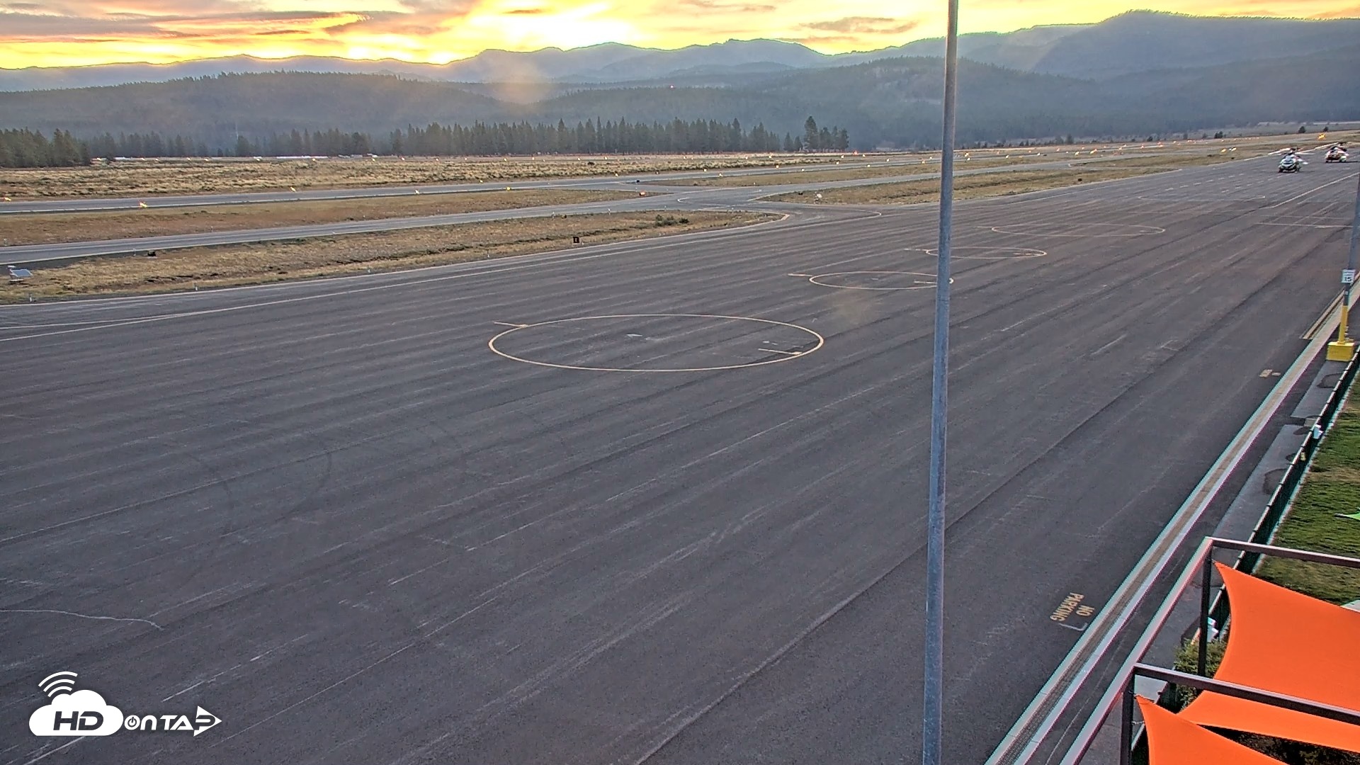 Snapshot of Truckee Tahoe Airport Live Webcam taken Aug 24, 2026, 6:22am PDT