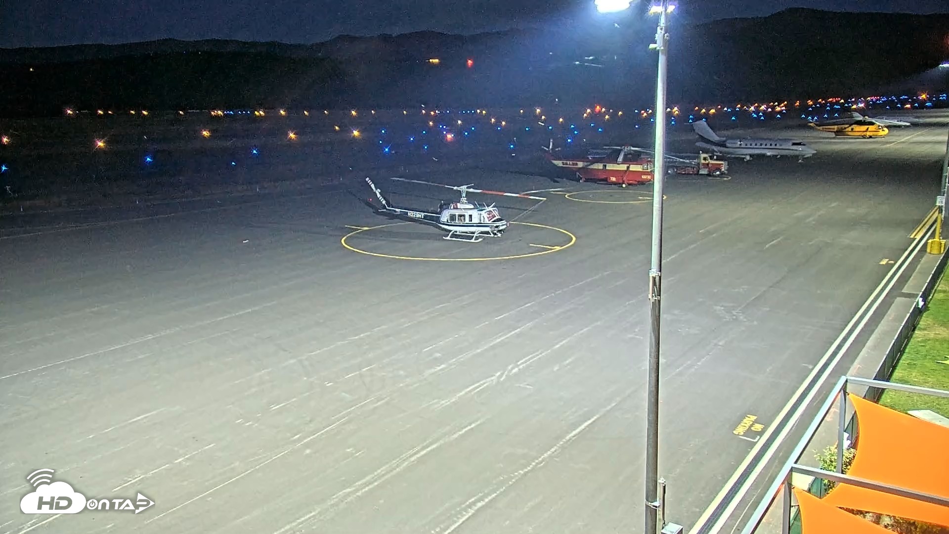 Snapshot of Truckee Tahoe Airport Live Webcam taken Sep 19, 2026, 7:47pm PDT