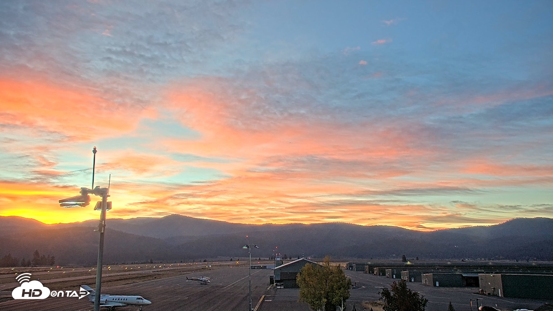 Snapshot of Truckee Tahoe Airport Live Webcam taken Oct 2, 2026, 6:47am PDT