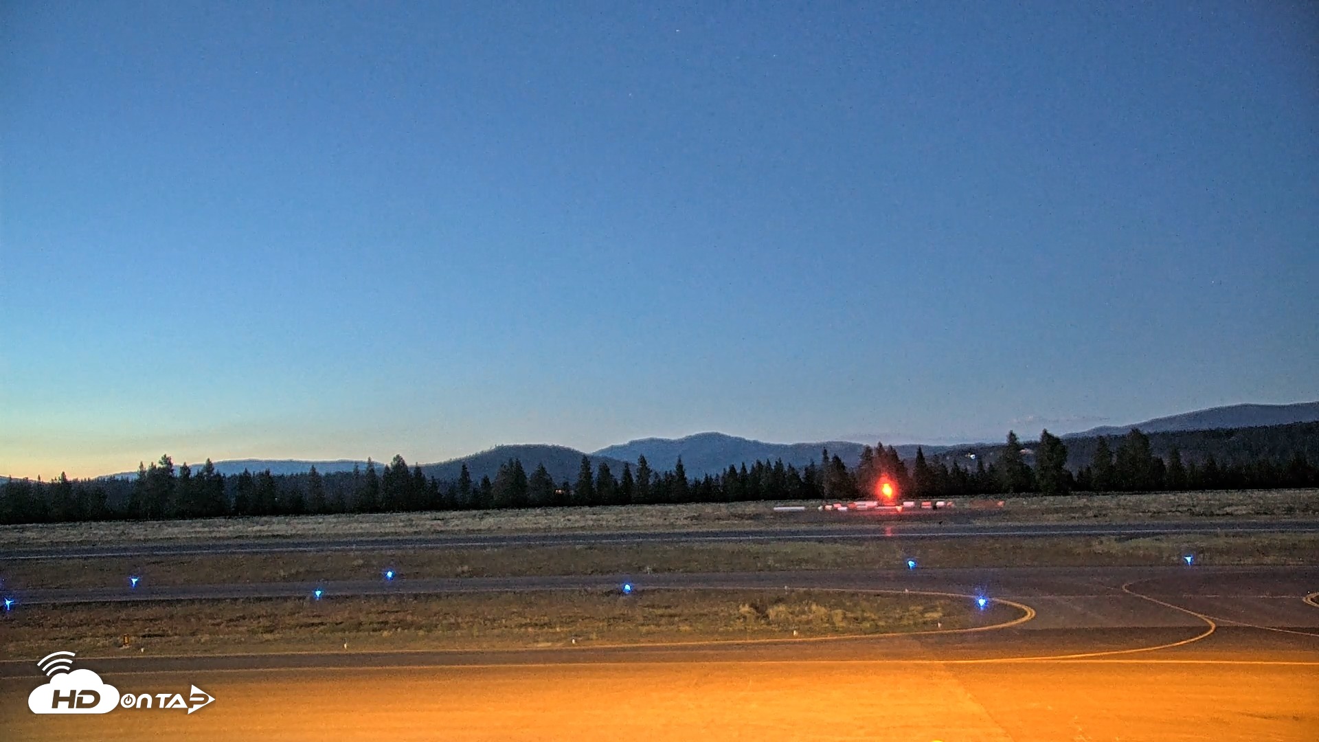 Snapshot of Truckee Tahoe Airport Live Webcam taken Aug 9, 2026, 8:42pm PDT