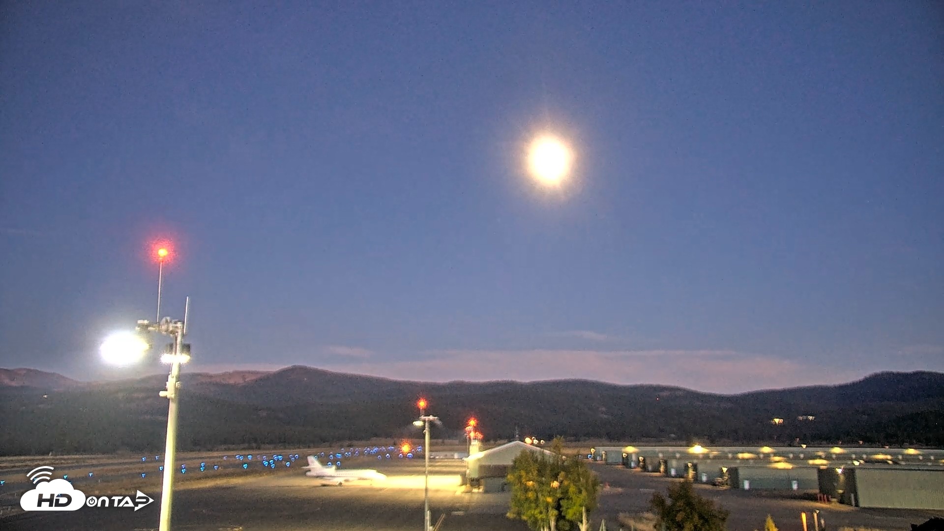 Snapshot of Truckee Tahoe Airport Live Webcam taken Sep 23, 2026, 7:26pm PDT