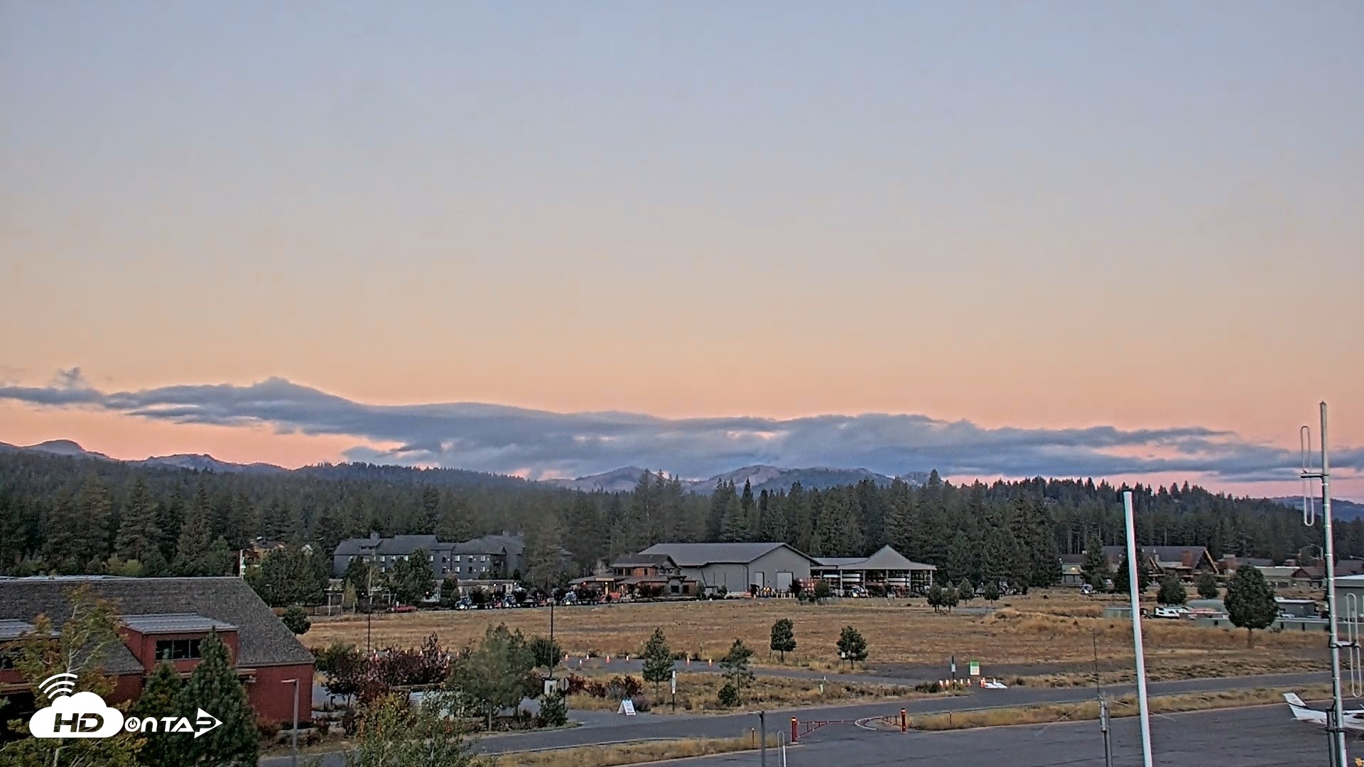 Snapshot of Truckee Tahoe Airport Live Webcam taken Sep 13, 2026, 6:40am PDT
