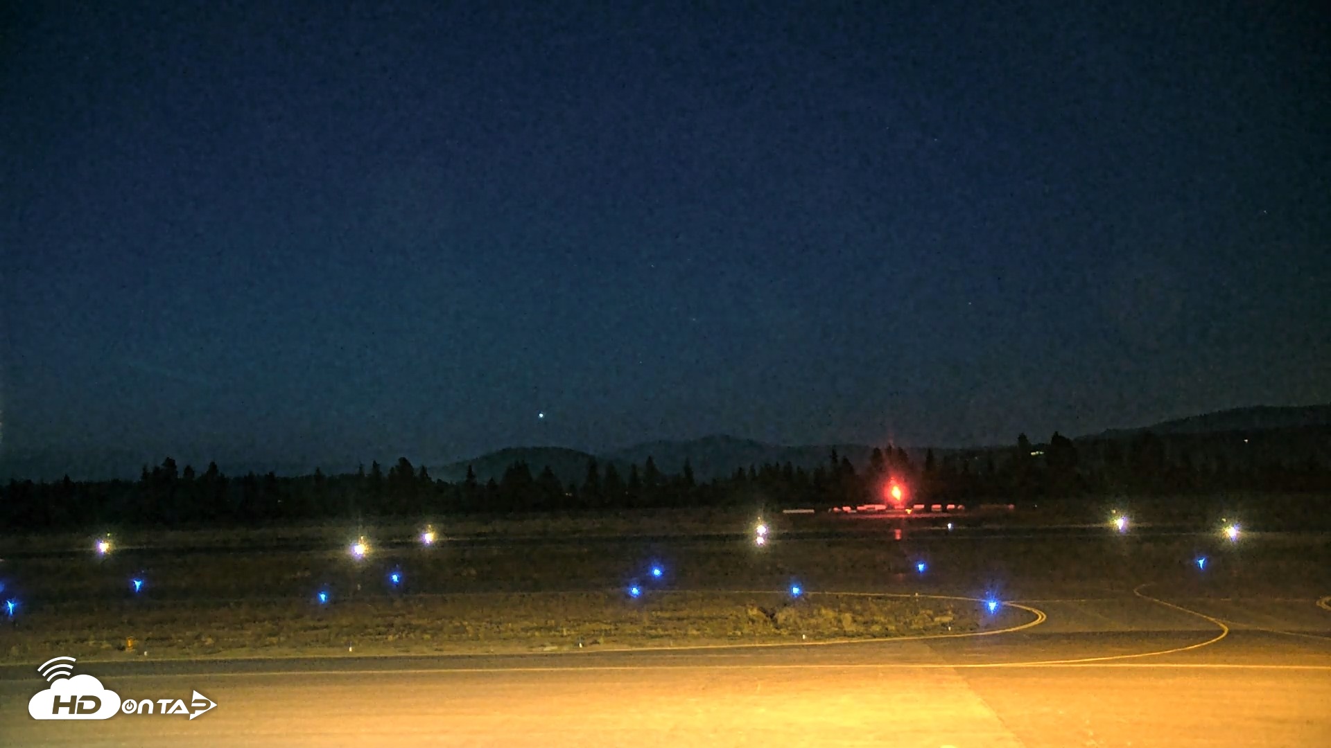 Snapshot of Truckee Tahoe Airport Live Webcam taken Aug 30, 2026, 8:26pm PDT