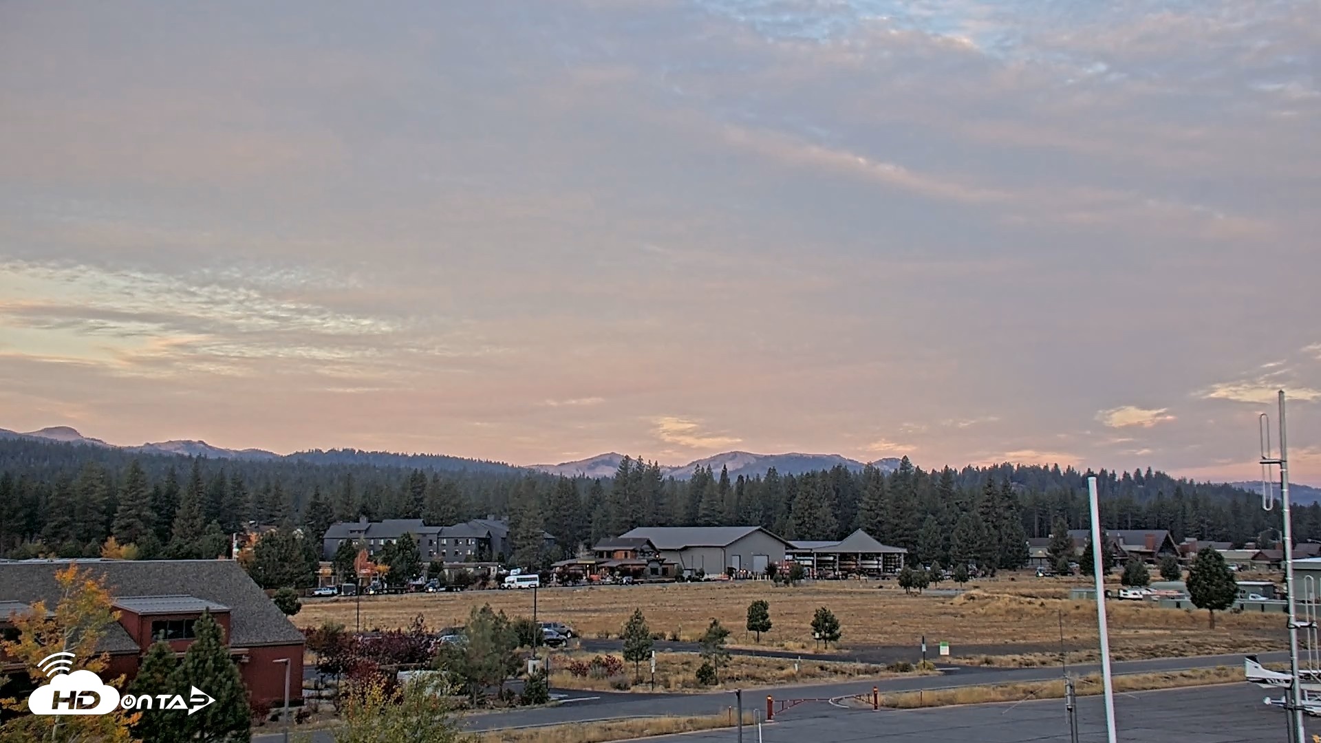 Snapshot of Truckee Tahoe Airport Live Webcam taken Oct 3, 2026, 7:09am PDT