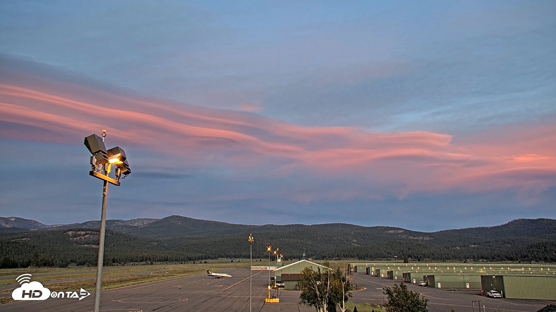 Snapshot of Truckee Tahoe Airport Live Webcam taken Jun 13, 2025, 8:37pm PDT