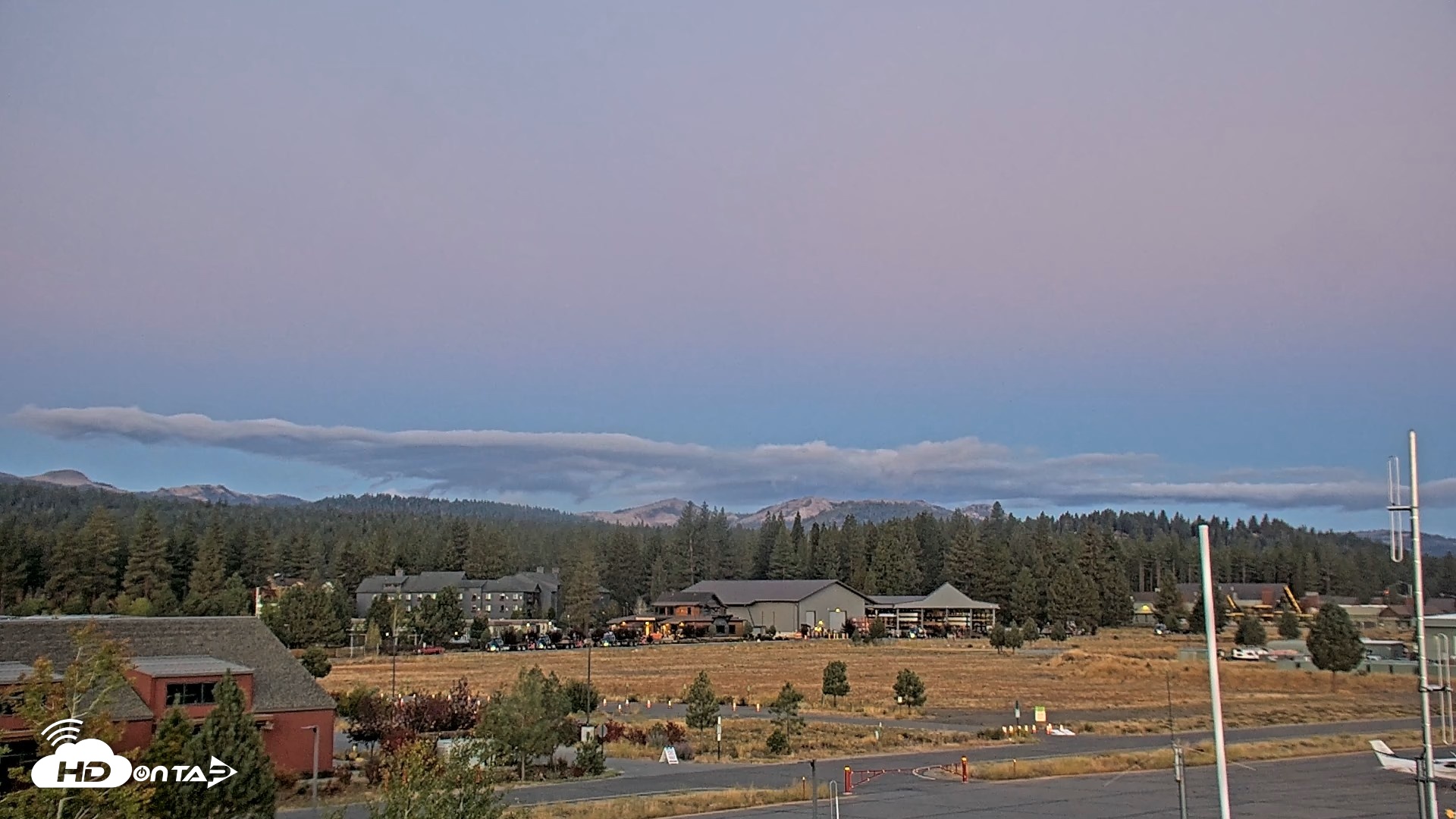 Snapshot of Truckee Tahoe Airport Live Webcam taken Sep 13, 2026, 6:28am PDT