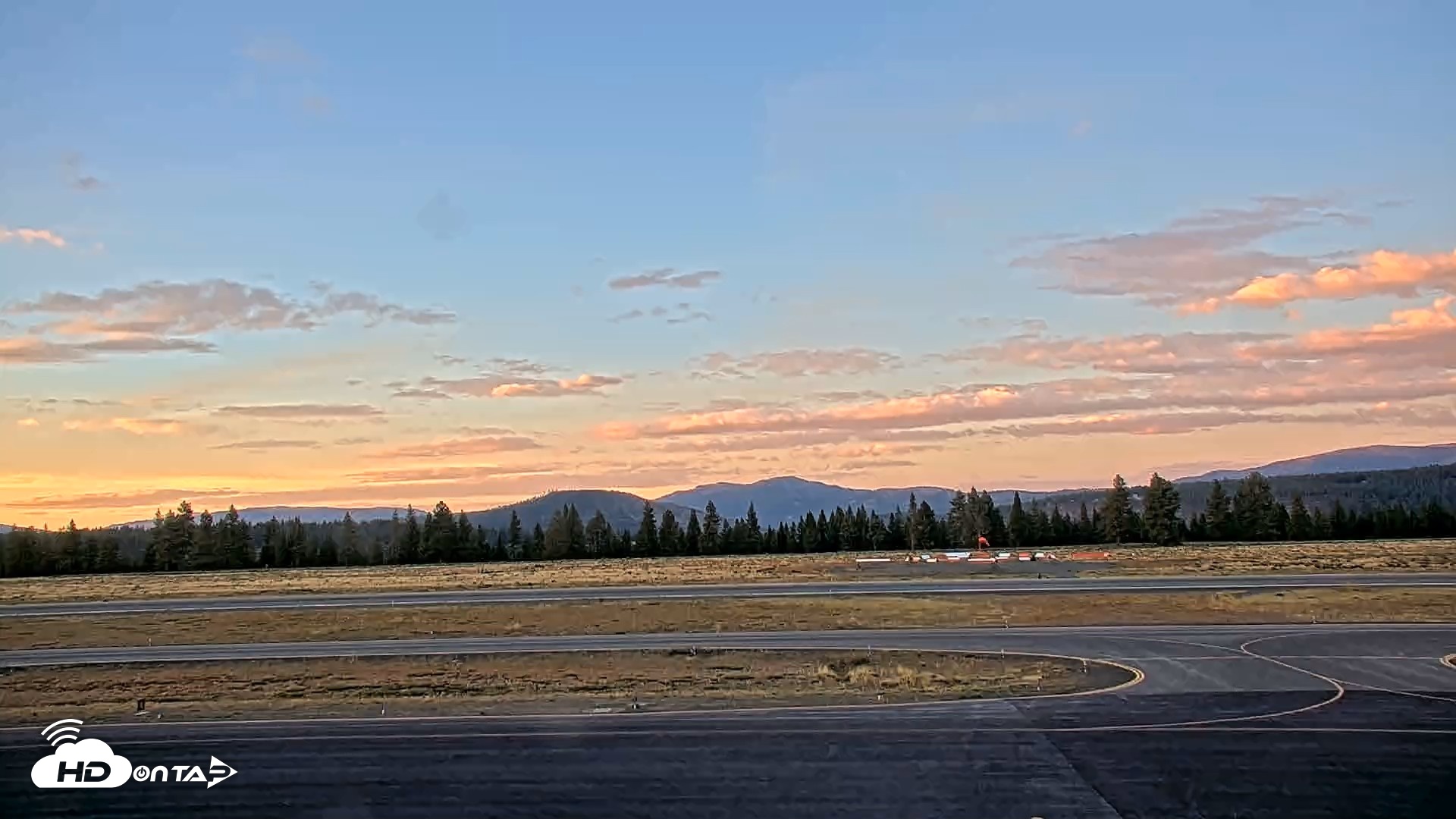 Snapshot of Truckee Tahoe Airport Live Webcam taken Aug 17, 2026, 7:52pm PDT