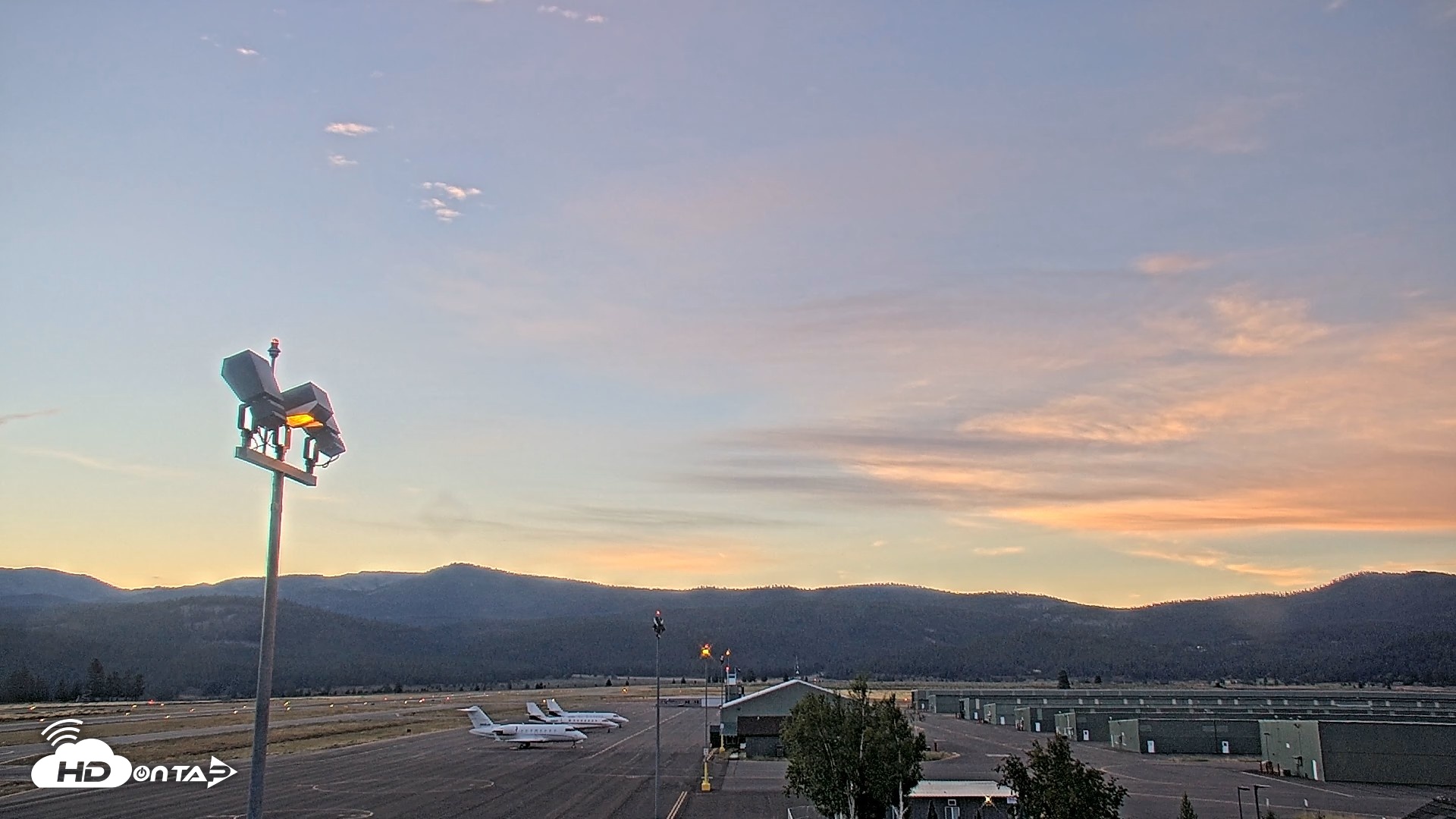 Snapshot of Truckee Tahoe Airport Live Webcam taken Aug 17, 2026, 6:17am PDT