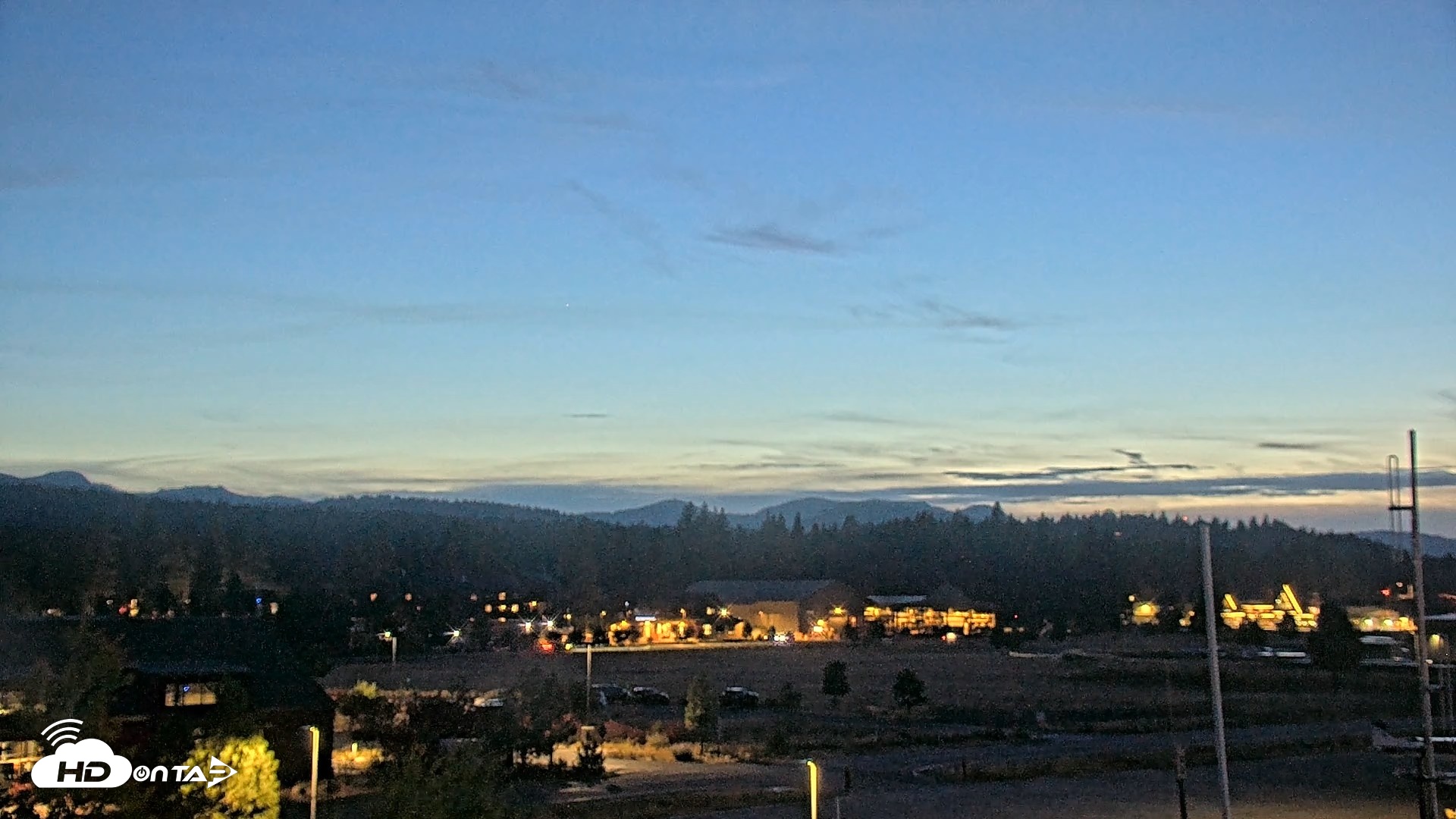Snapshot of Truckee Tahoe Airport Live Webcam taken Sep 24, 2026, 7:27pm PDT
