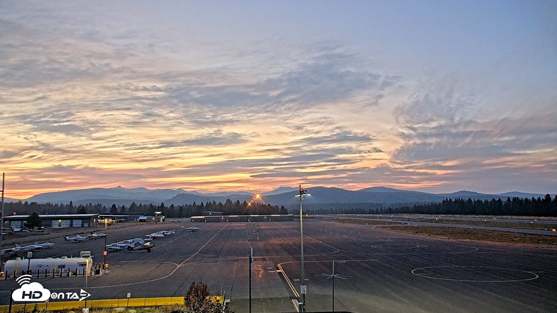 Snapshot of Truckee Tahoe Airport Live Webcam taken Aug 31, 2026, 7:51pm PDT