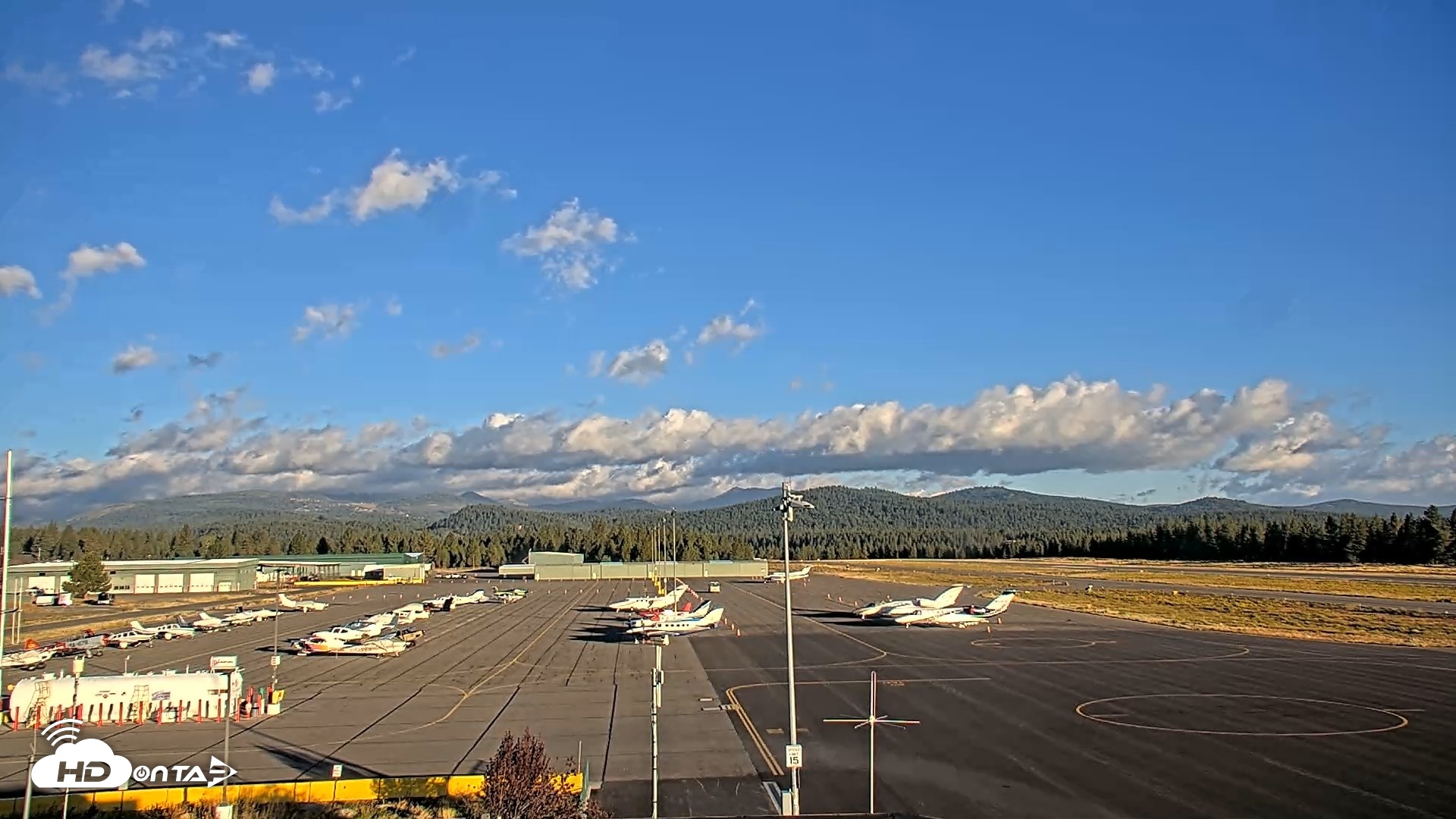 Snapshot of Truckee Tahoe Airport Live Webcam taken Sep 6, 2026, 7:14am PDT