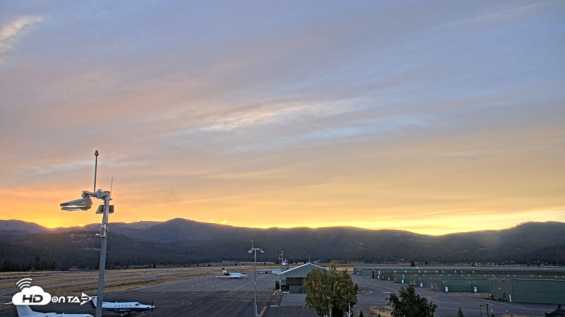 Snapshot of Truckee Tahoe Airport Live Webcam taken Sep 26, 2026, 6:56am PDT