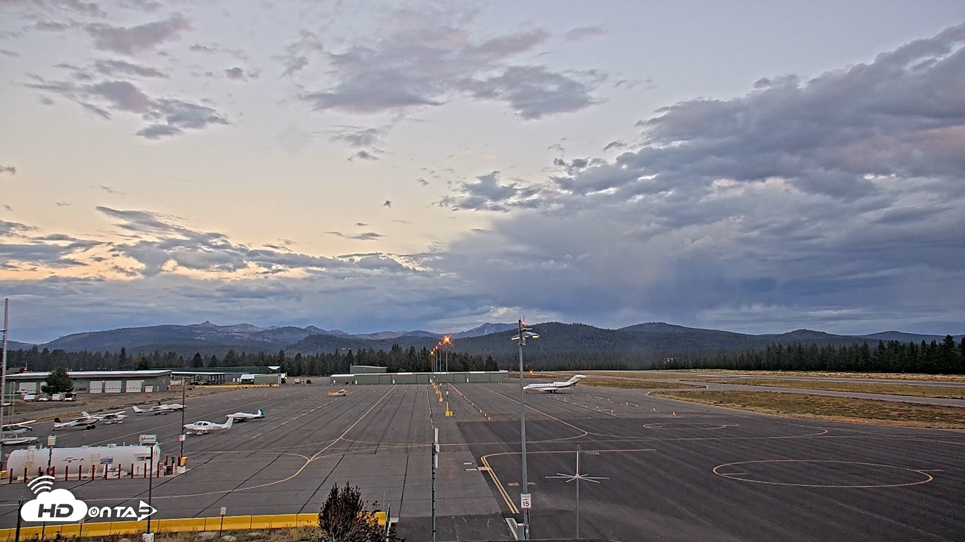 Snapshot of Truckee Tahoe Airport Live Webcam taken Sep 10, 2026, 6:38am PDT