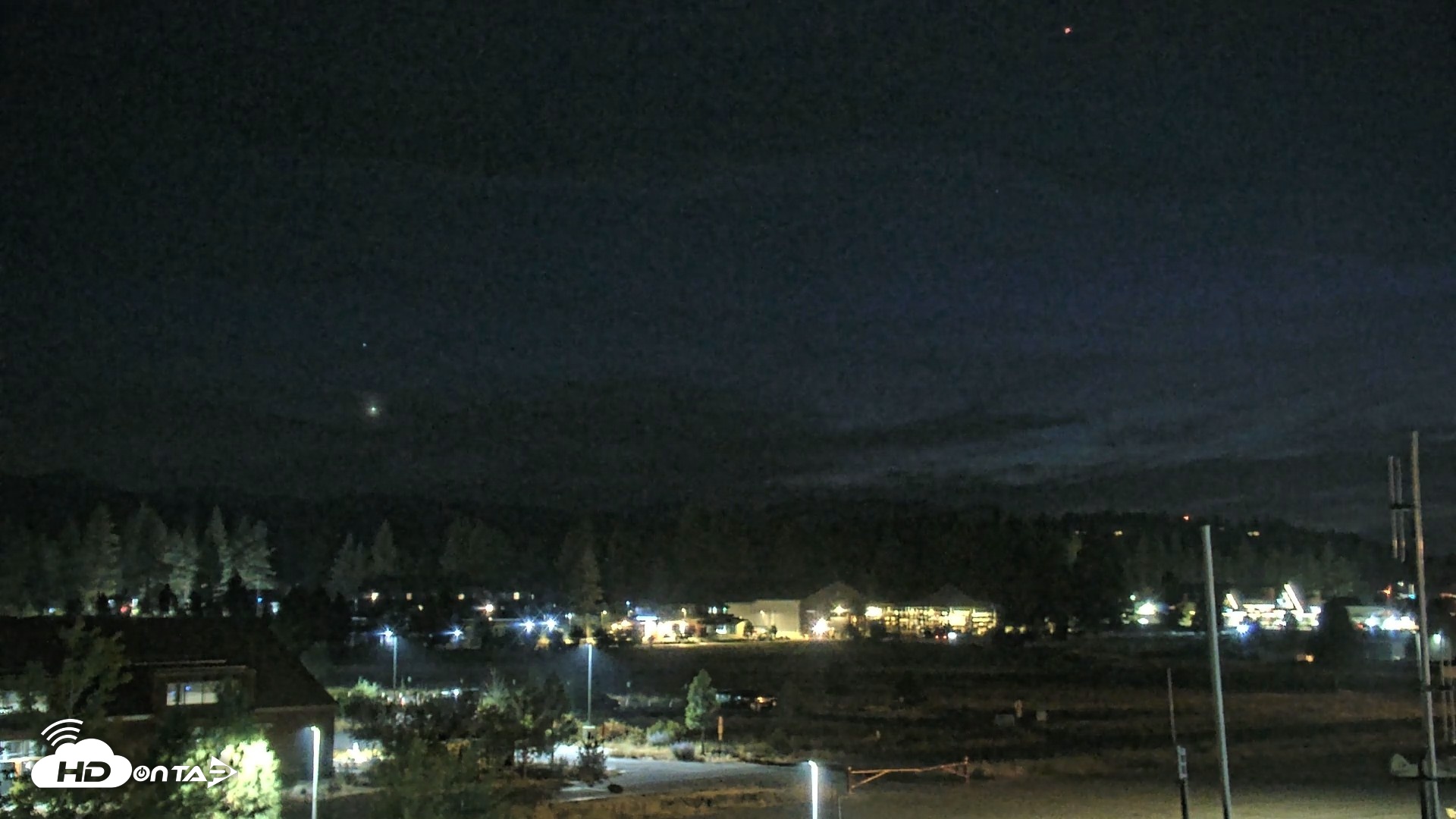 Snapshot of Truckee Tahoe Airport Live Webcam taken Aug 31, 2026, 8:34pm PDT