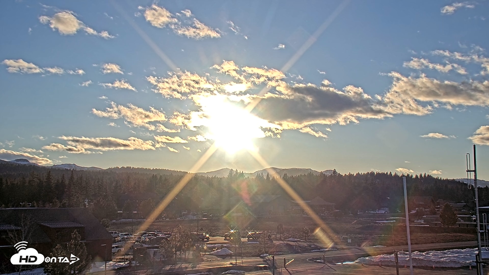 Snapshot of Truckee Tahoe Airport Live Webcam taken Mar 5, 2026, 5:25pm PST
