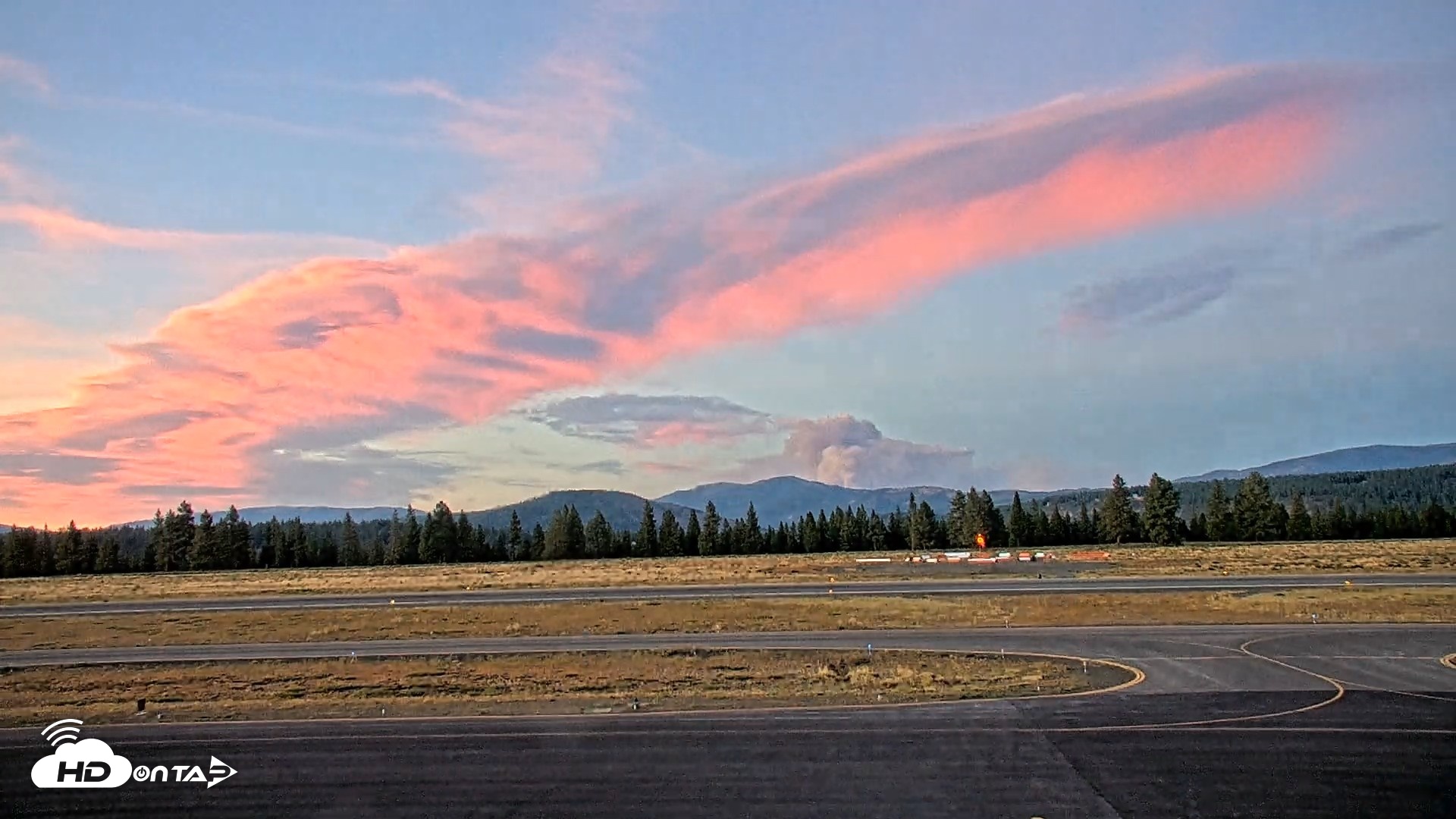 Snapshot of Truckee Tahoe Airport Live Webcam taken Aug 22, 2026, 7:59pm PDT