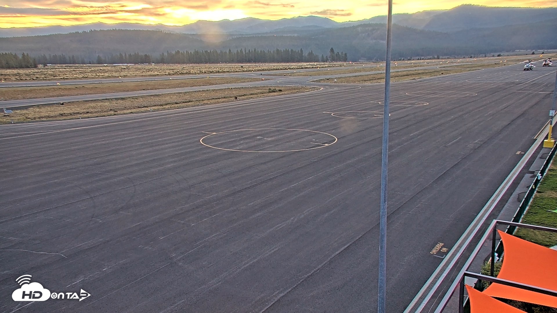 Snapshot of Truckee Tahoe Airport Live Webcam taken Aug 24, 2026, 6:26am PDT