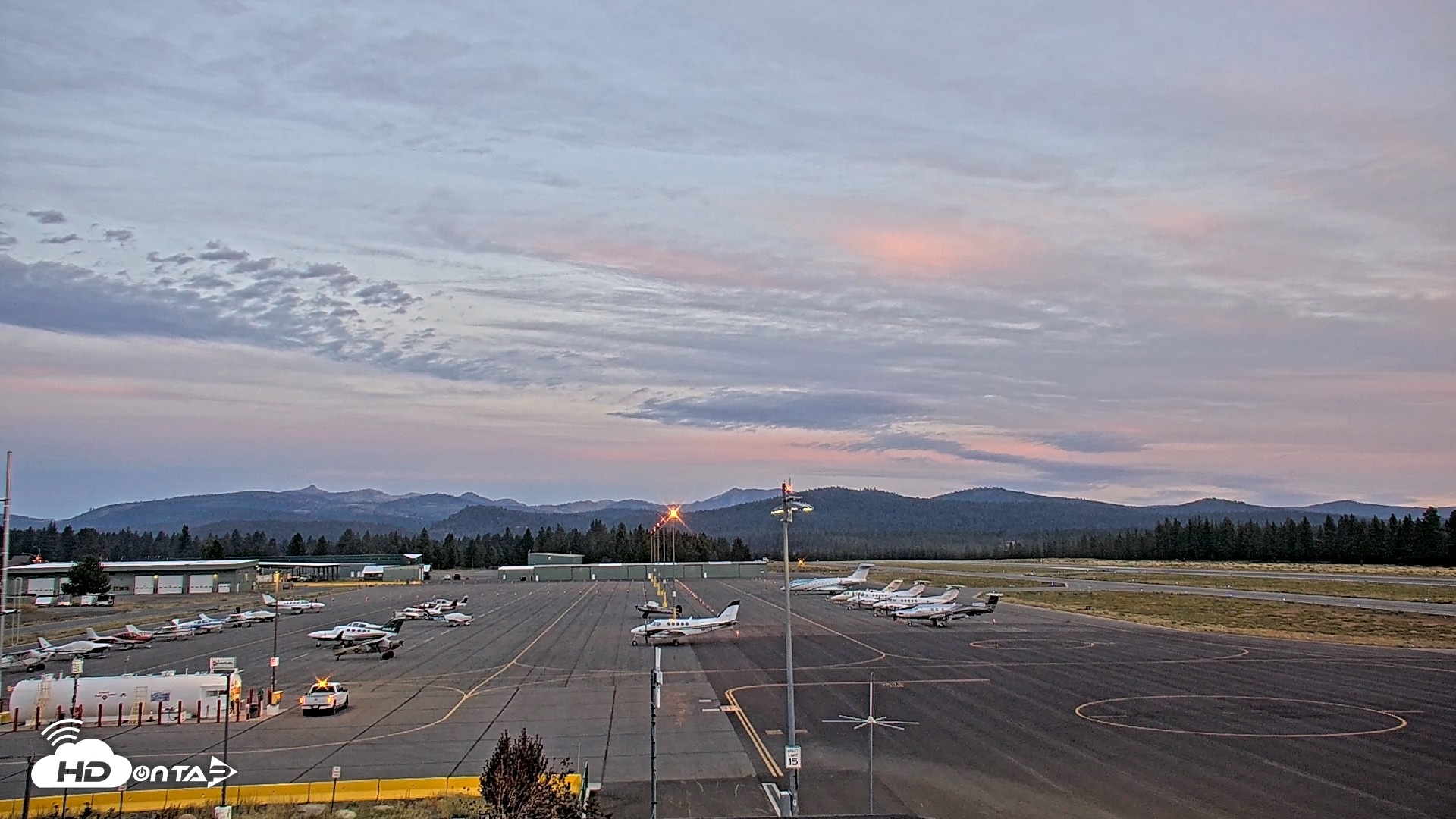 Snapshot of Truckee Tahoe Airport Live Webcam taken Aug 21, 2026, 6:14am PDT