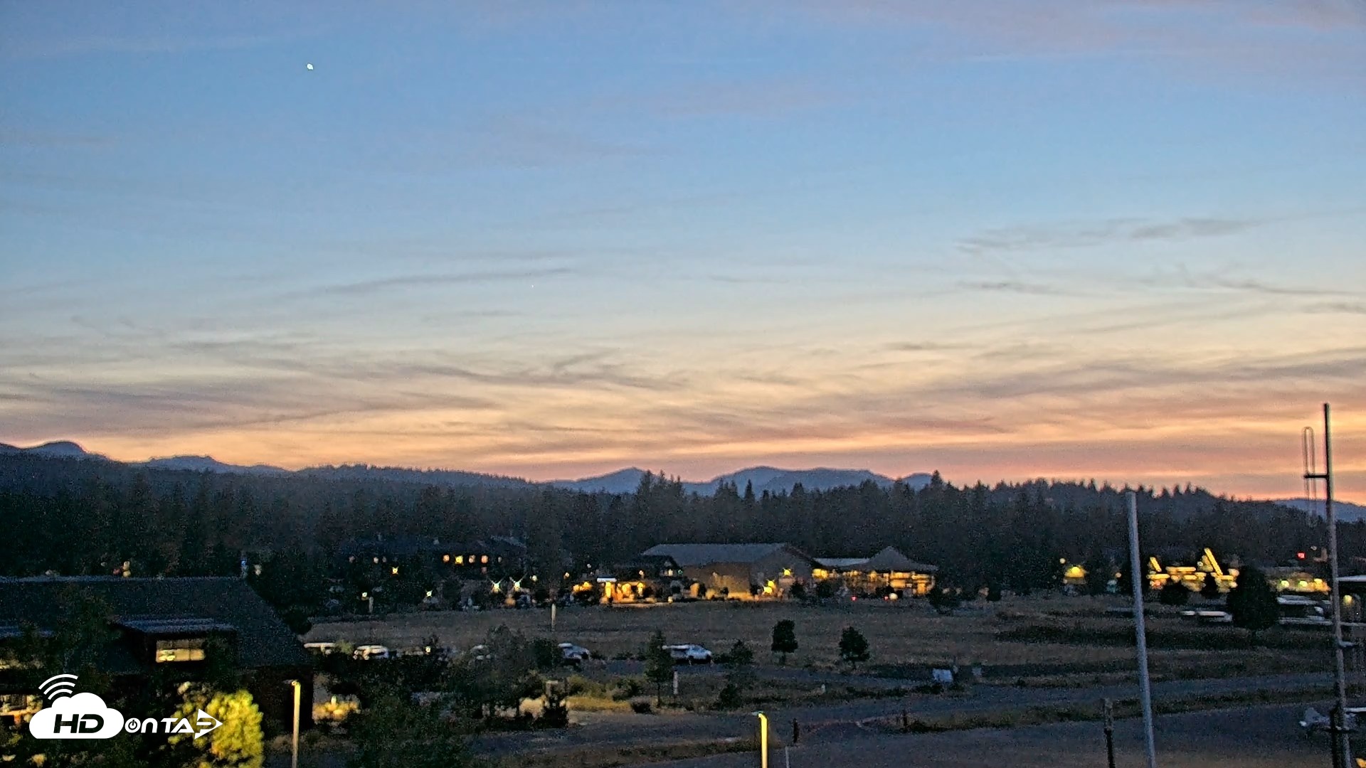 Snapshot of Truckee Tahoe Airport Live Webcam taken Aug 20, 2026, 8:19pm PDT