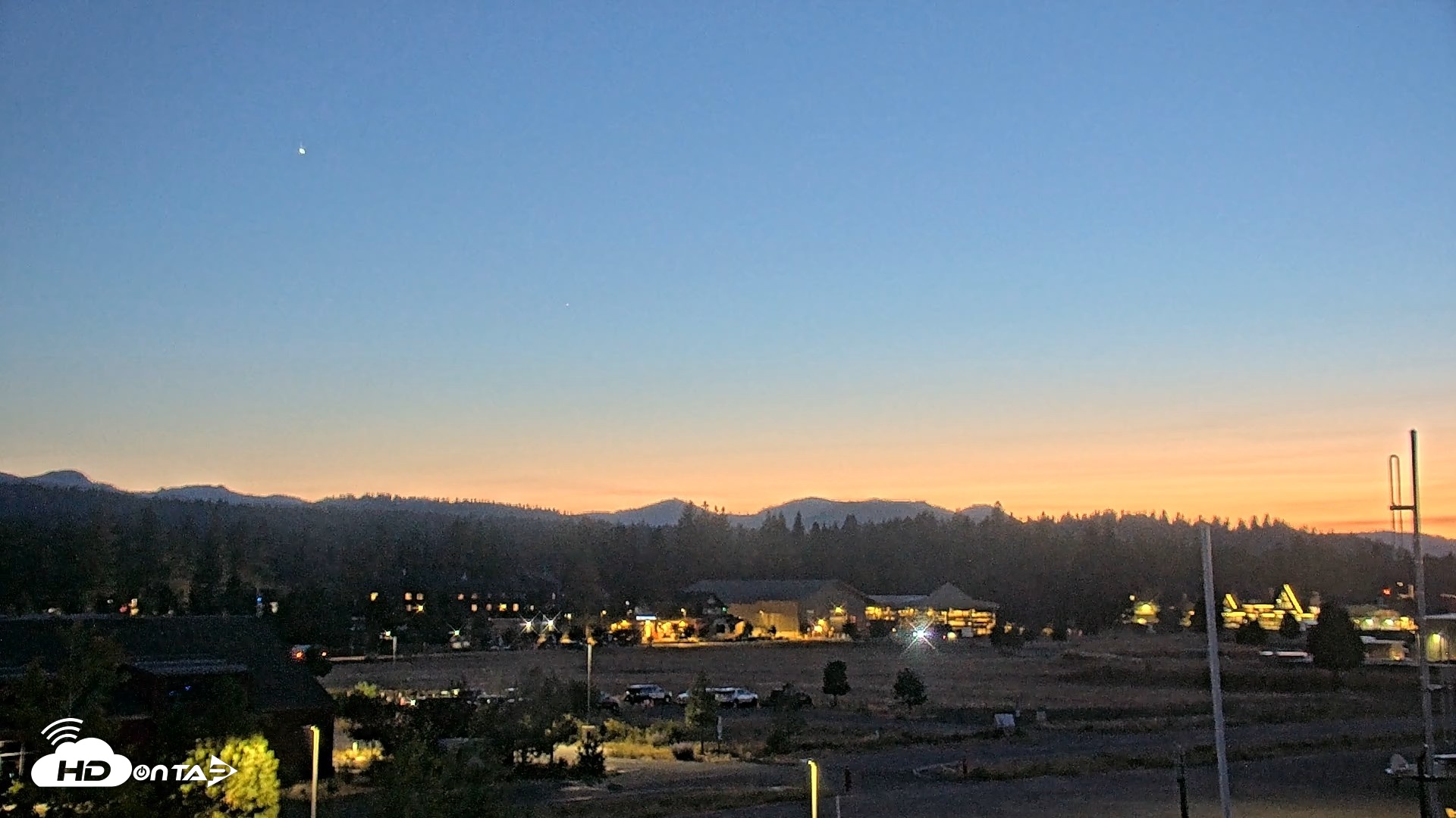 Snapshot of Truckee Tahoe Airport Live Webcam taken Aug 24, 2026, 8:18pm PDT
