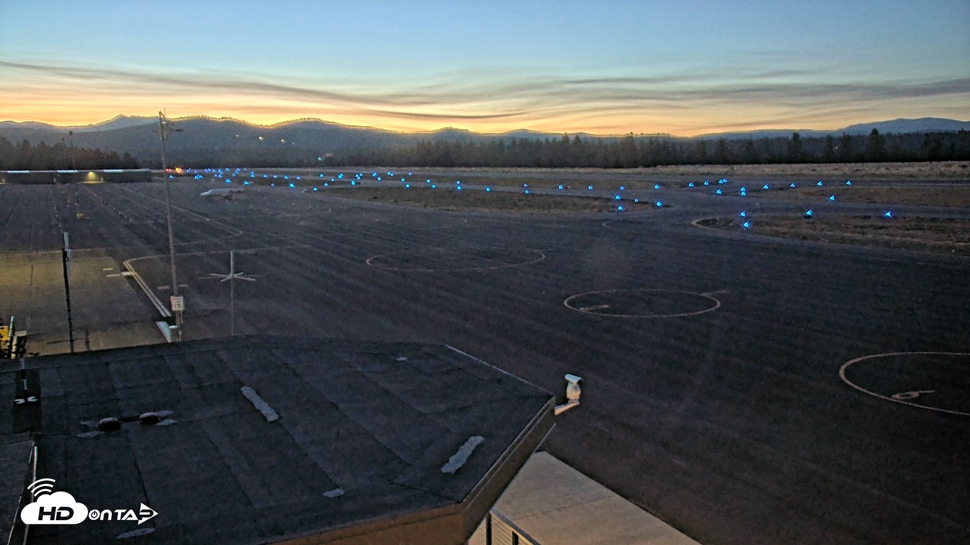 Snapshot of Truckee Tahoe Airport Live Webcam taken Aug 24, 2026, 8:19pm PDT