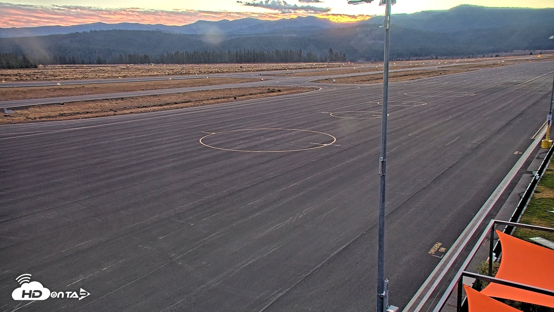 Snapshot of Truckee Tahoe Airport Live Webcam taken Oct 5, 2026, 6:52am PDT