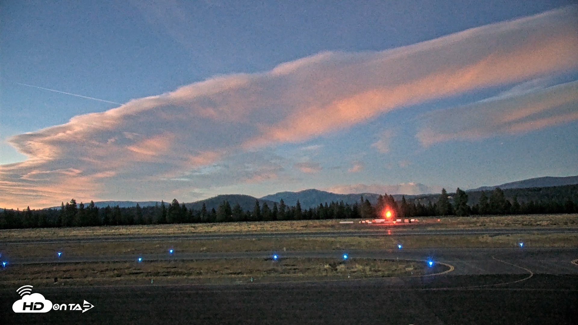 Snapshot of Truckee Tahoe Airport Live Webcam taken Aug 22, 2026, 8:26pm PDT