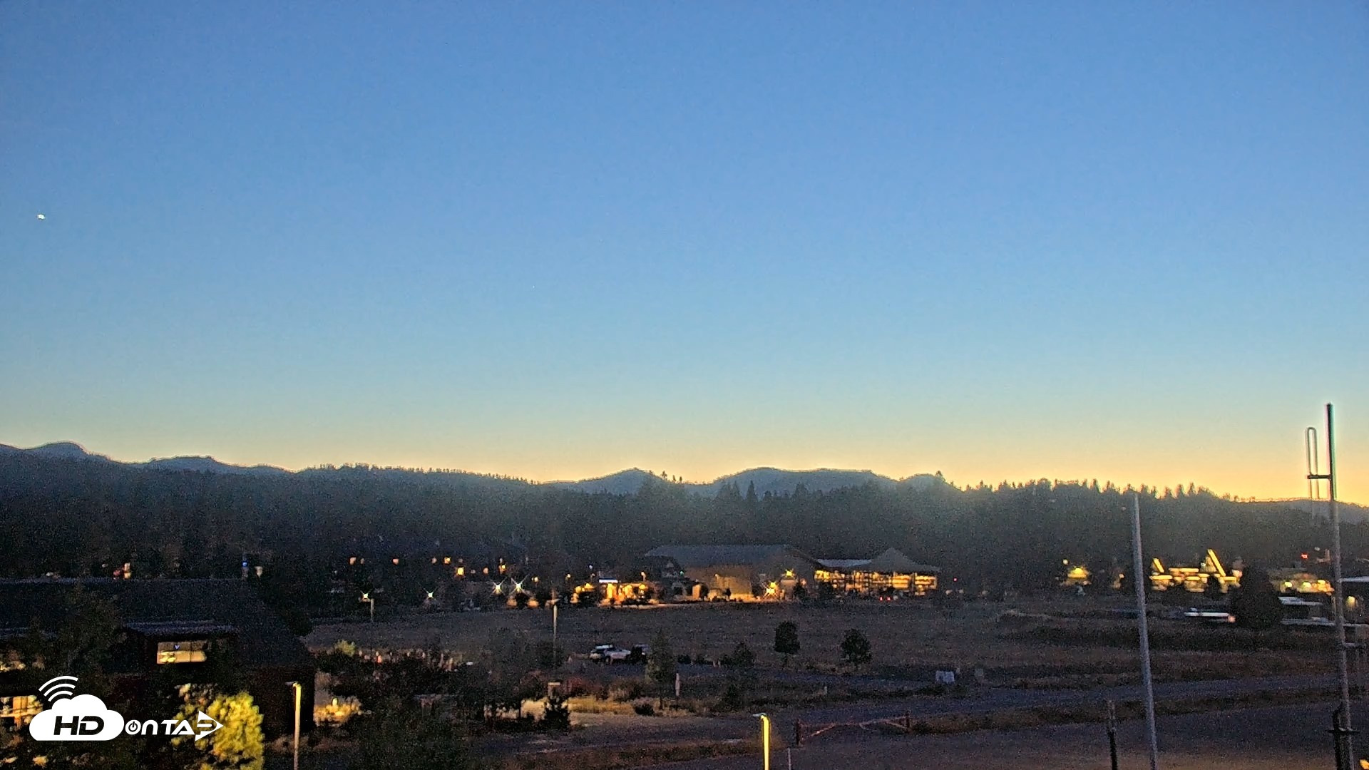 Snapshot of Truckee Tahoe Airport Live Webcam taken Sep 7, 2026, 7:51pm PDT