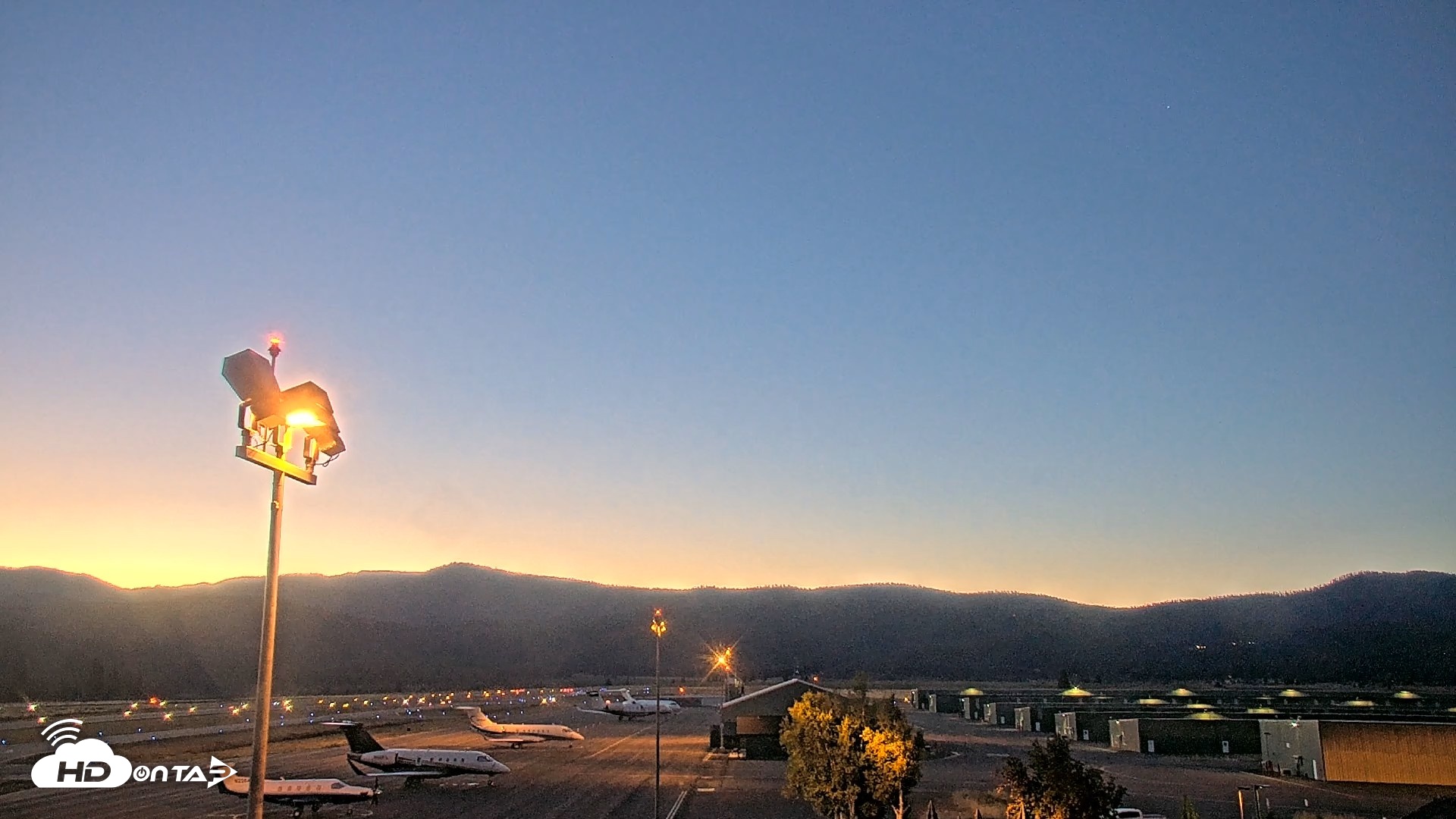 Snapshot of Truckee Tahoe Airport Live Webcam taken Sep 6, 2026, 6:09am PDT