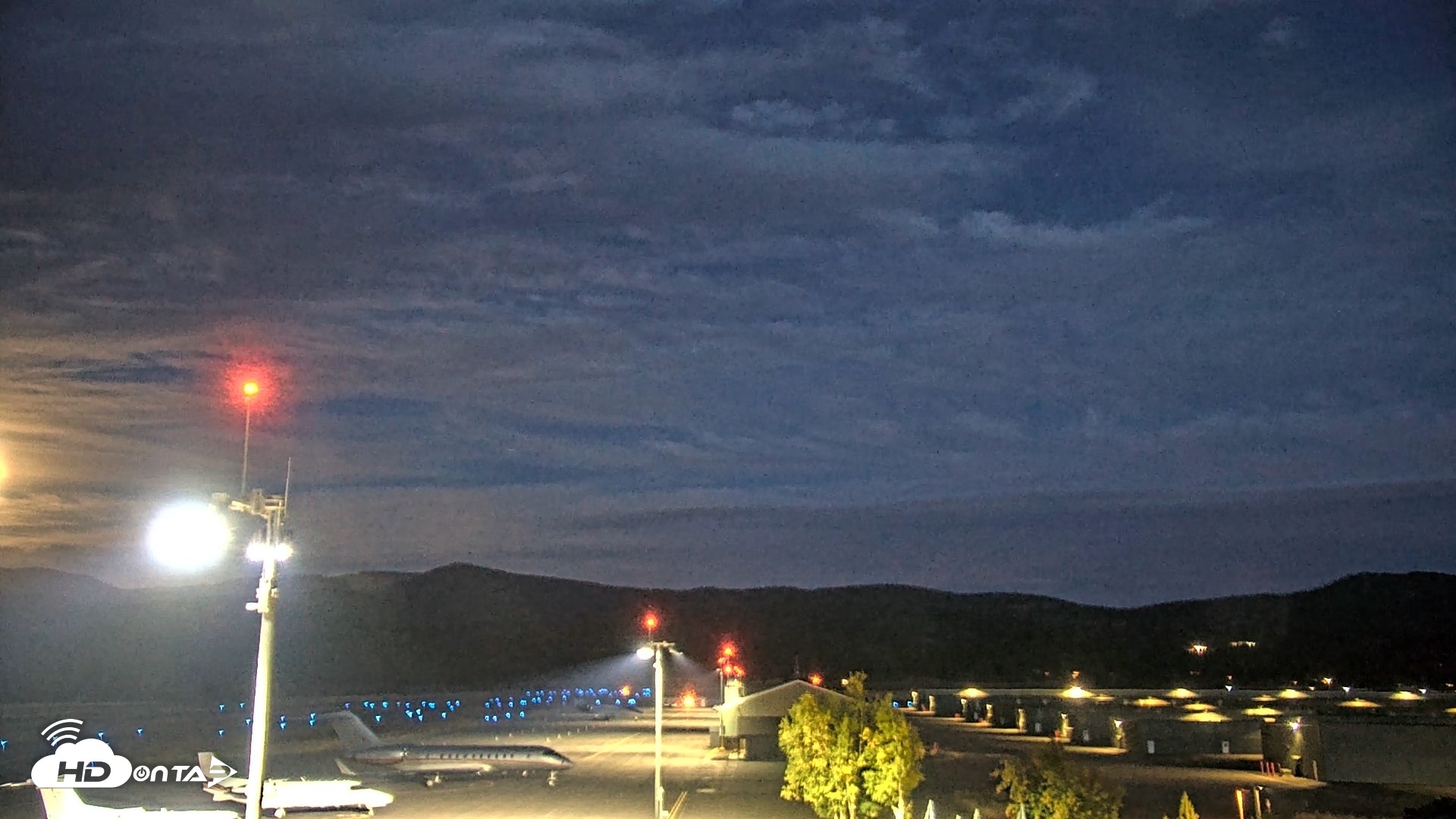 Snapshot of Truckee Tahoe Airport Live Webcam taken Sep 26, 2026, 7:29pm PDT